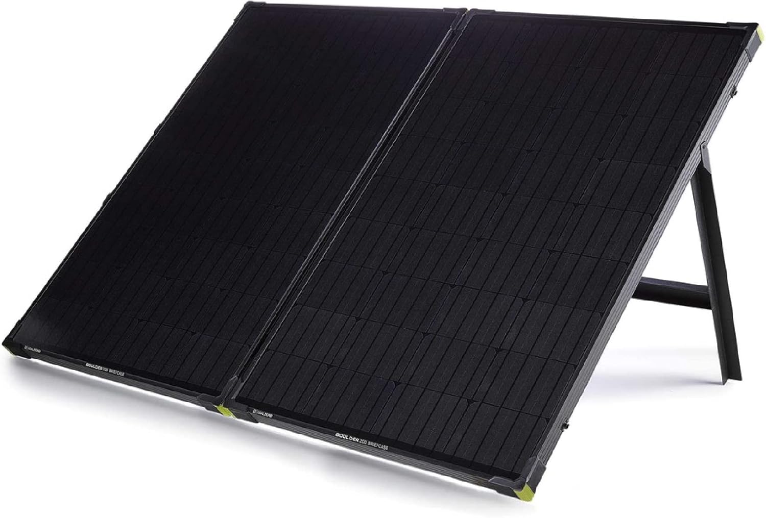 Goal Zero Boulder 200 Briefcase, 200-Watt Monocrystalline Solar Panel with Kickstand, Portable Solar Panel for Camping and Tailgating, Emergency Solar Power