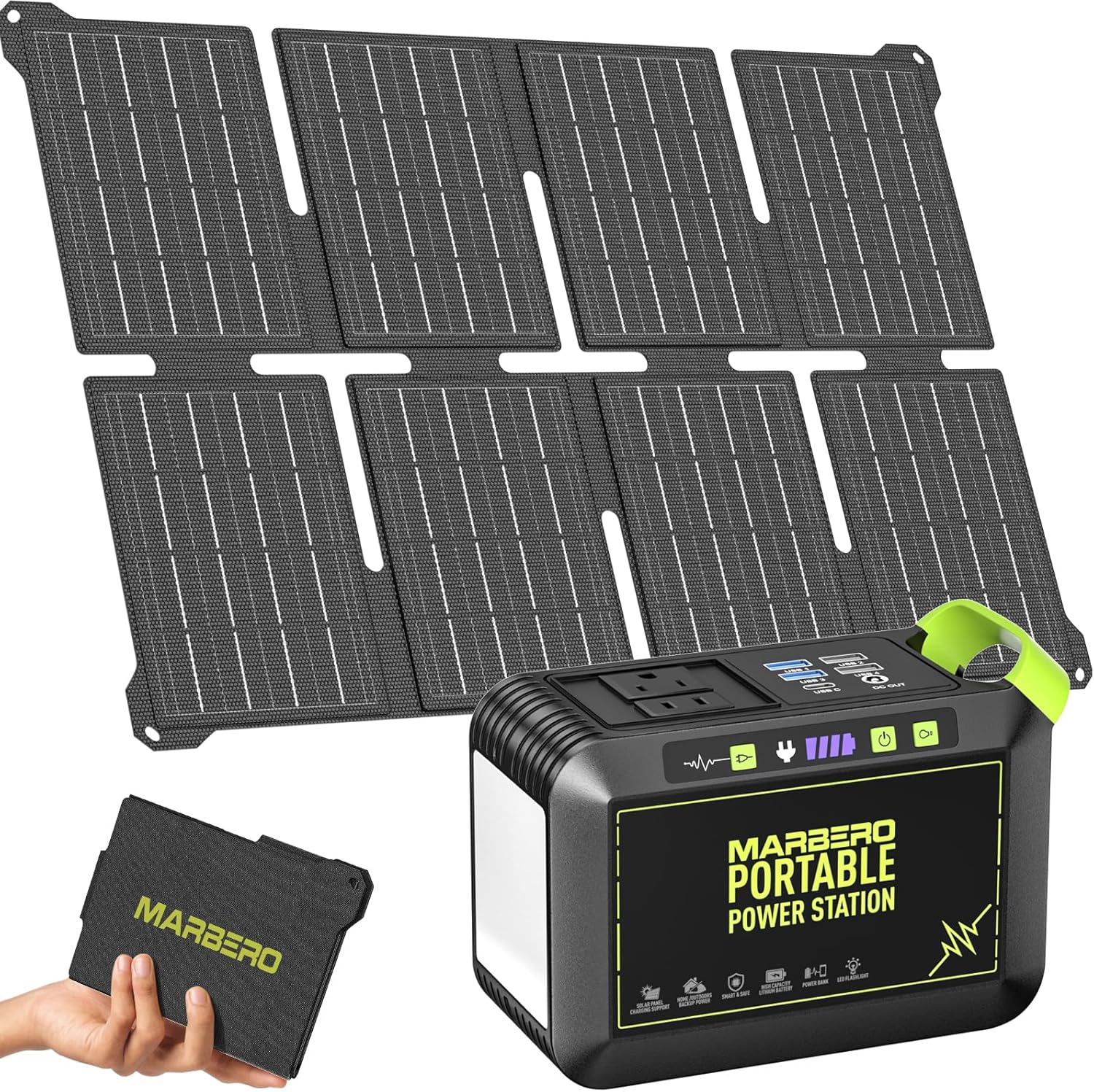 MARBERO 80W Solar Powered Generator 88.8Wh review