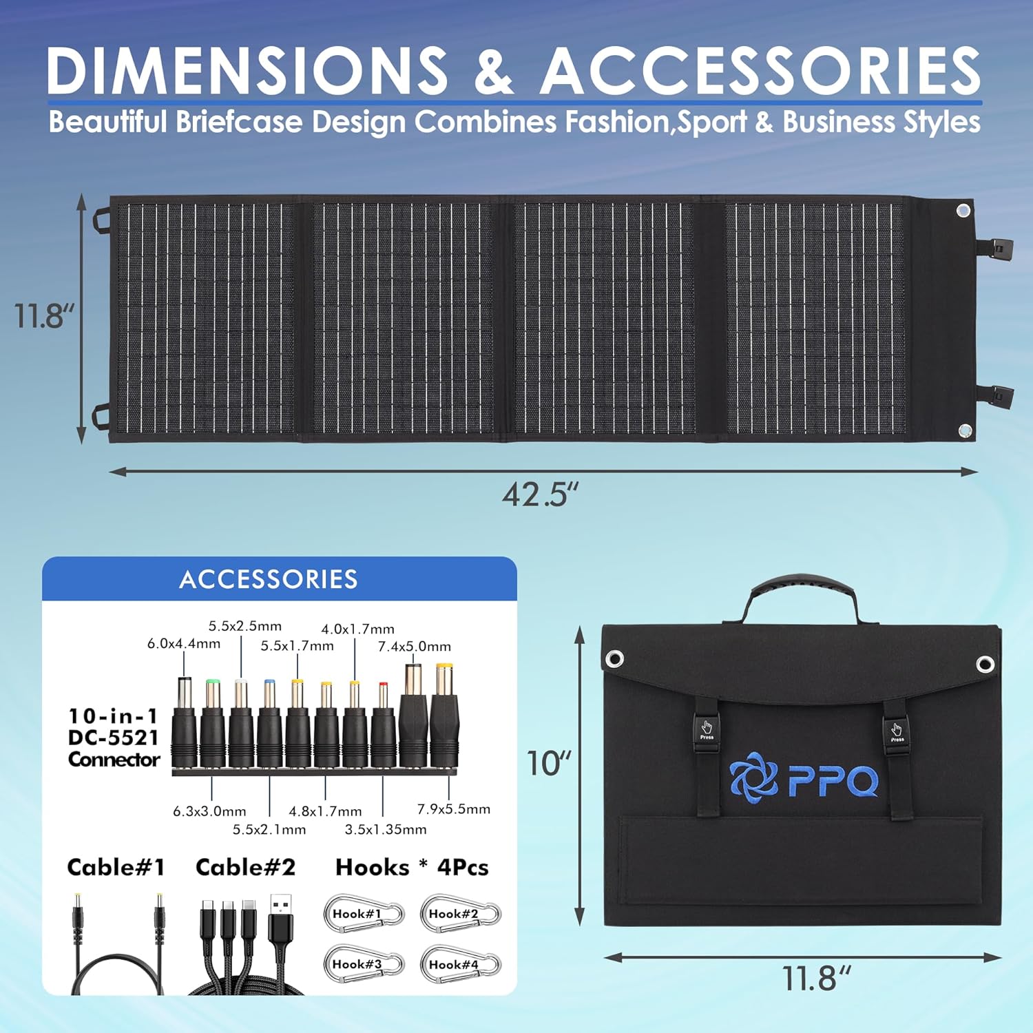 PPQ 40W Portable Solar Panel Kit review