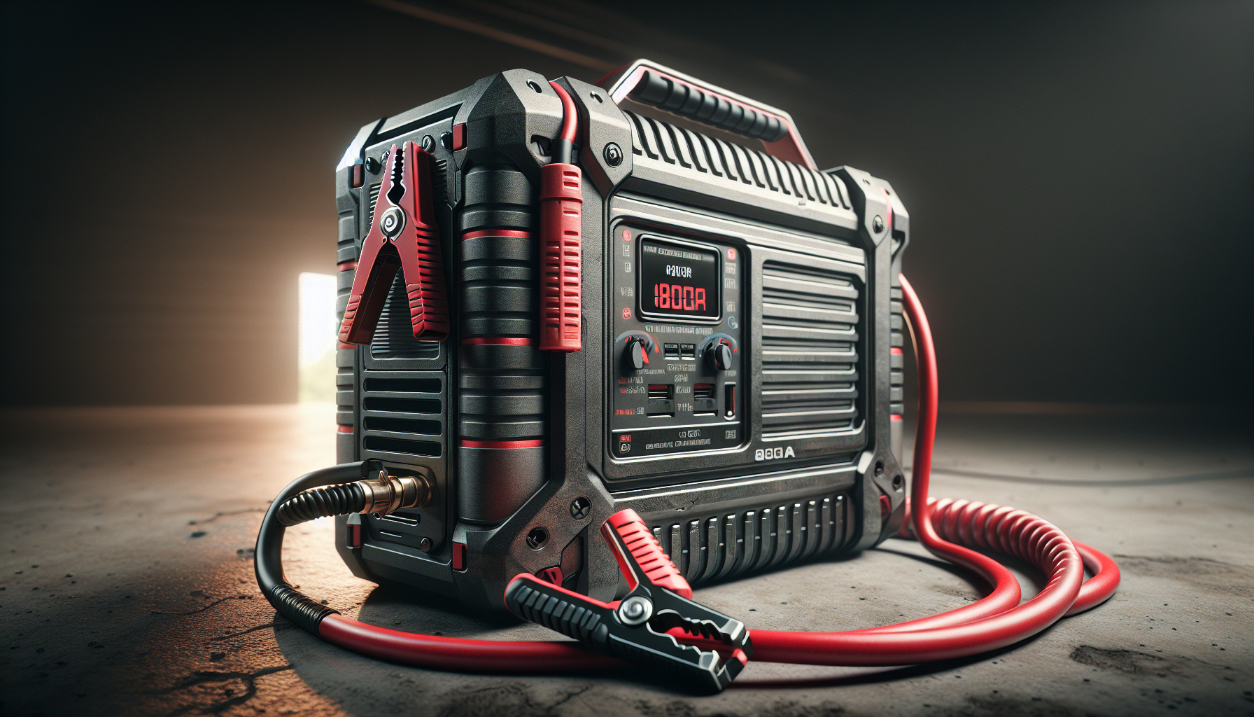 1800 Amp Jump Starter with Air Compressor review