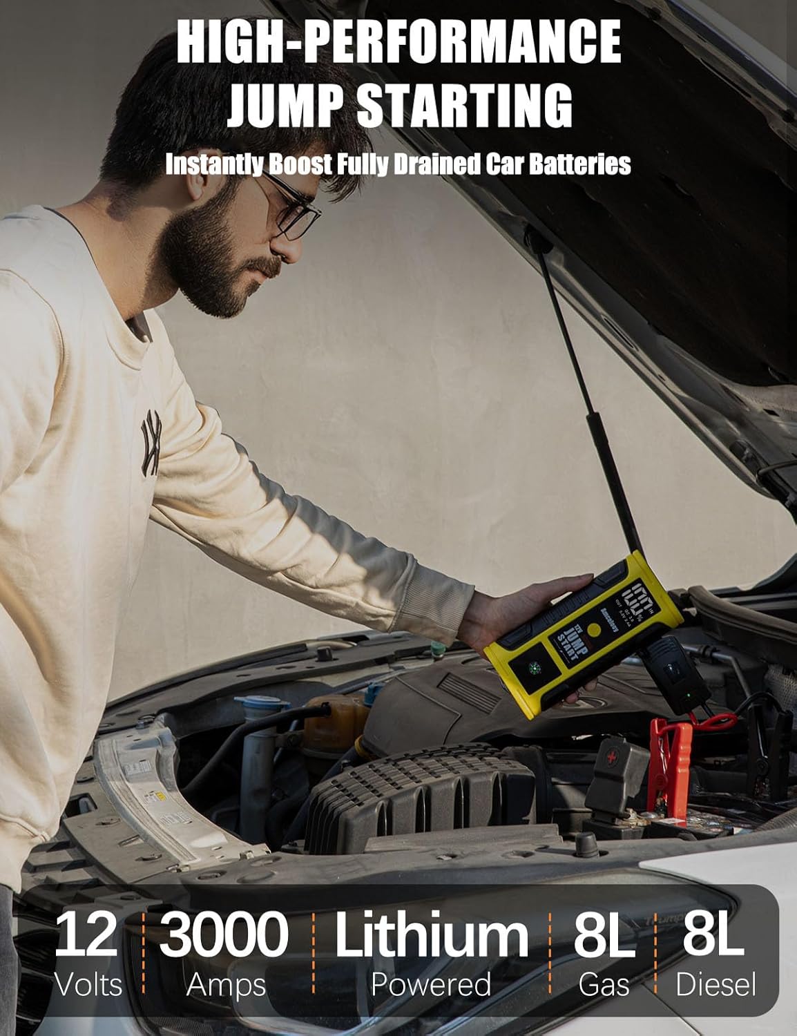 Amcelooy 3000A Car Jump Starter review