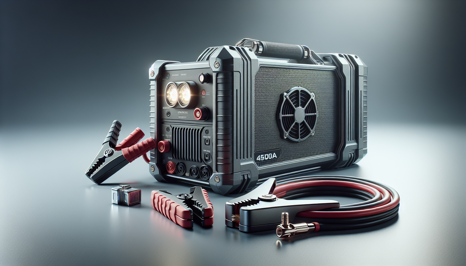 4500A Car Jump Starter with Air Compressor review