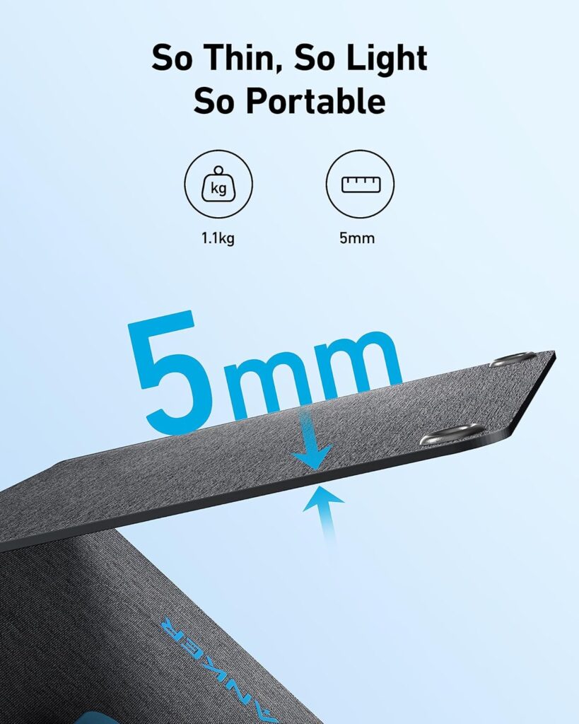 Anker Solix PS30 Solar Panel, 30W Foldable Portable Solar Charger, IP65 Water and Dust Resistance, Ultra-Fast Charging, Charges 2 Devices at Once, for Camping, Hiking, and Outdoor Activities. Anker Solix PS30 Solar Panel, 30W Foldable Portable Solar Charger, IP65 Water and Dust Resistance, Ultra-Fast Charging, Charges 2 Devices at Once, for Camping, Hiking, and Outdoor Activities.