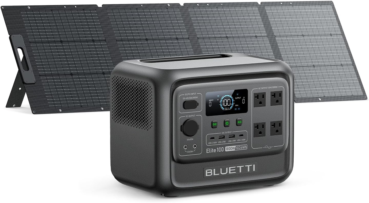 BLUETTI Elite 100 V2 Solar Generator review