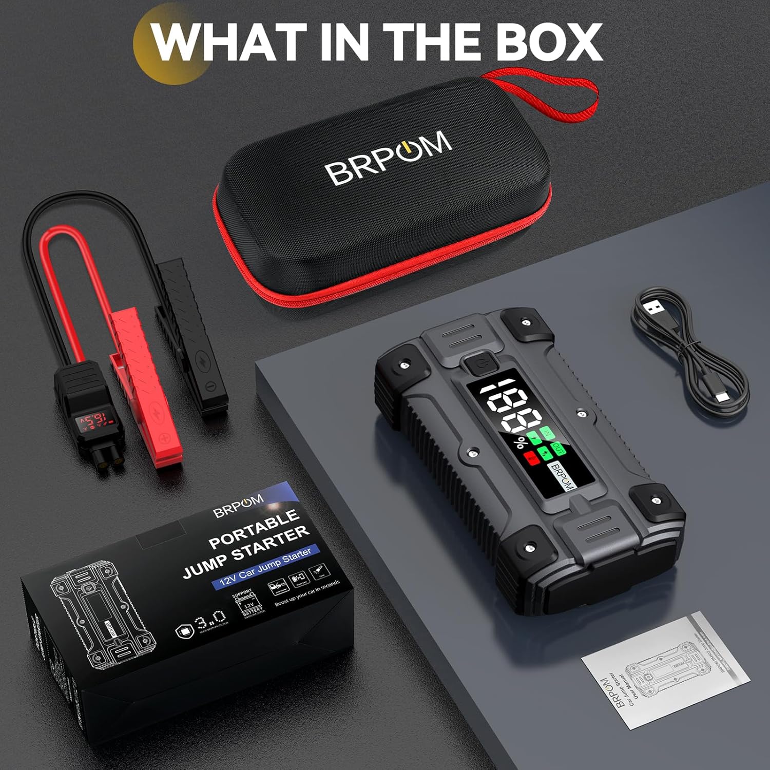 Car Jump Starter 8000A 26800mAh review