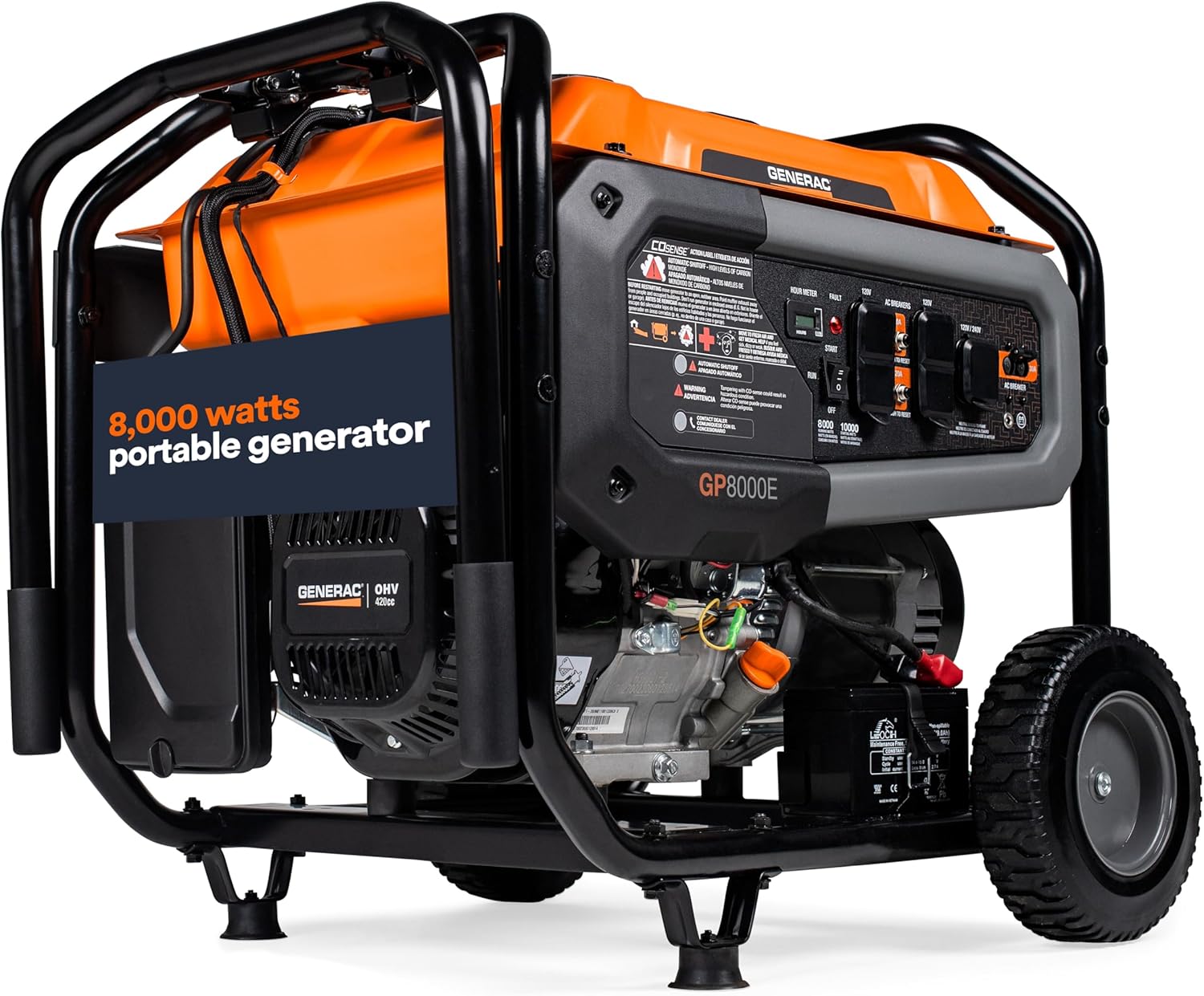 Generac GP8000E 8000W Portable Generator review