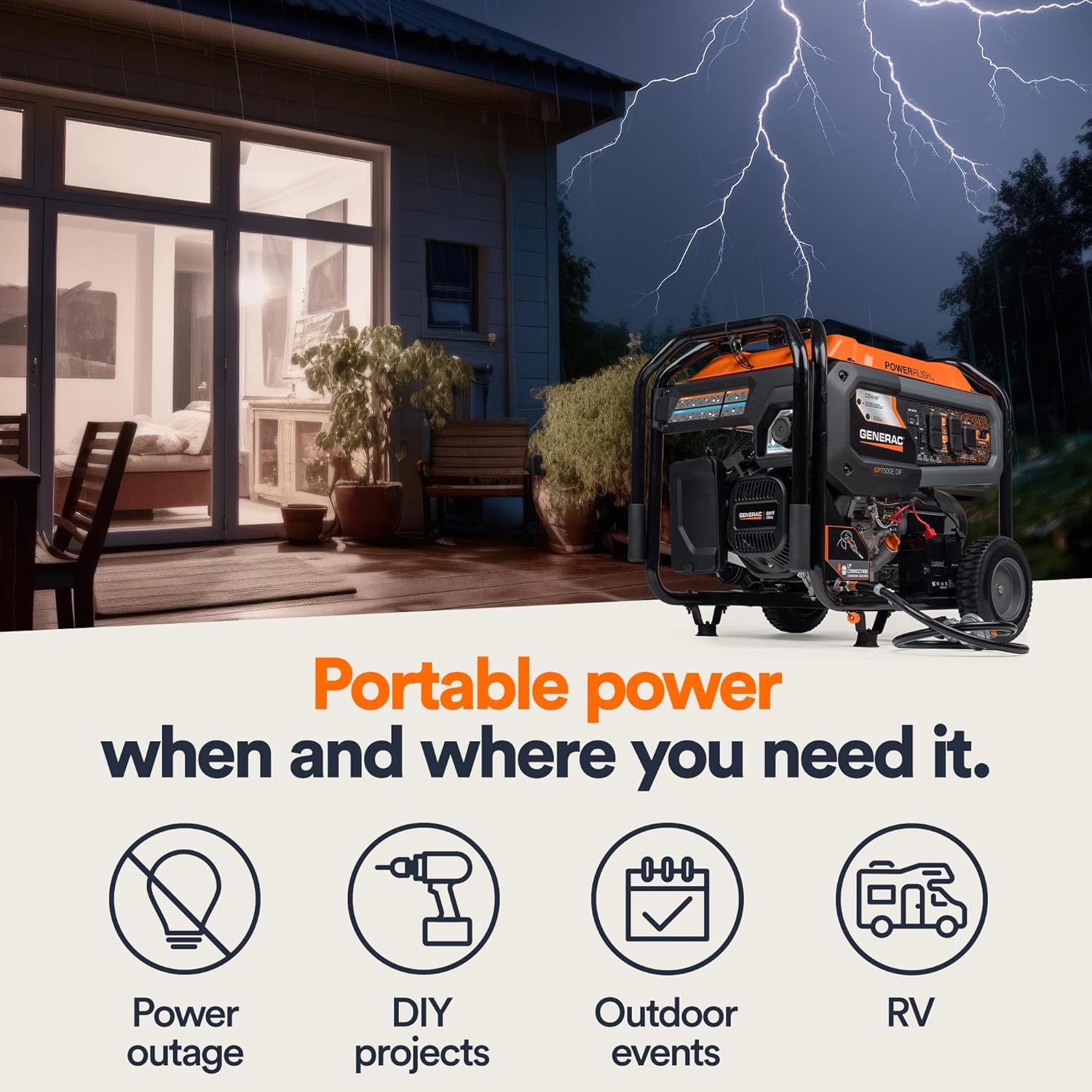 Generac 8011 GP7500E review