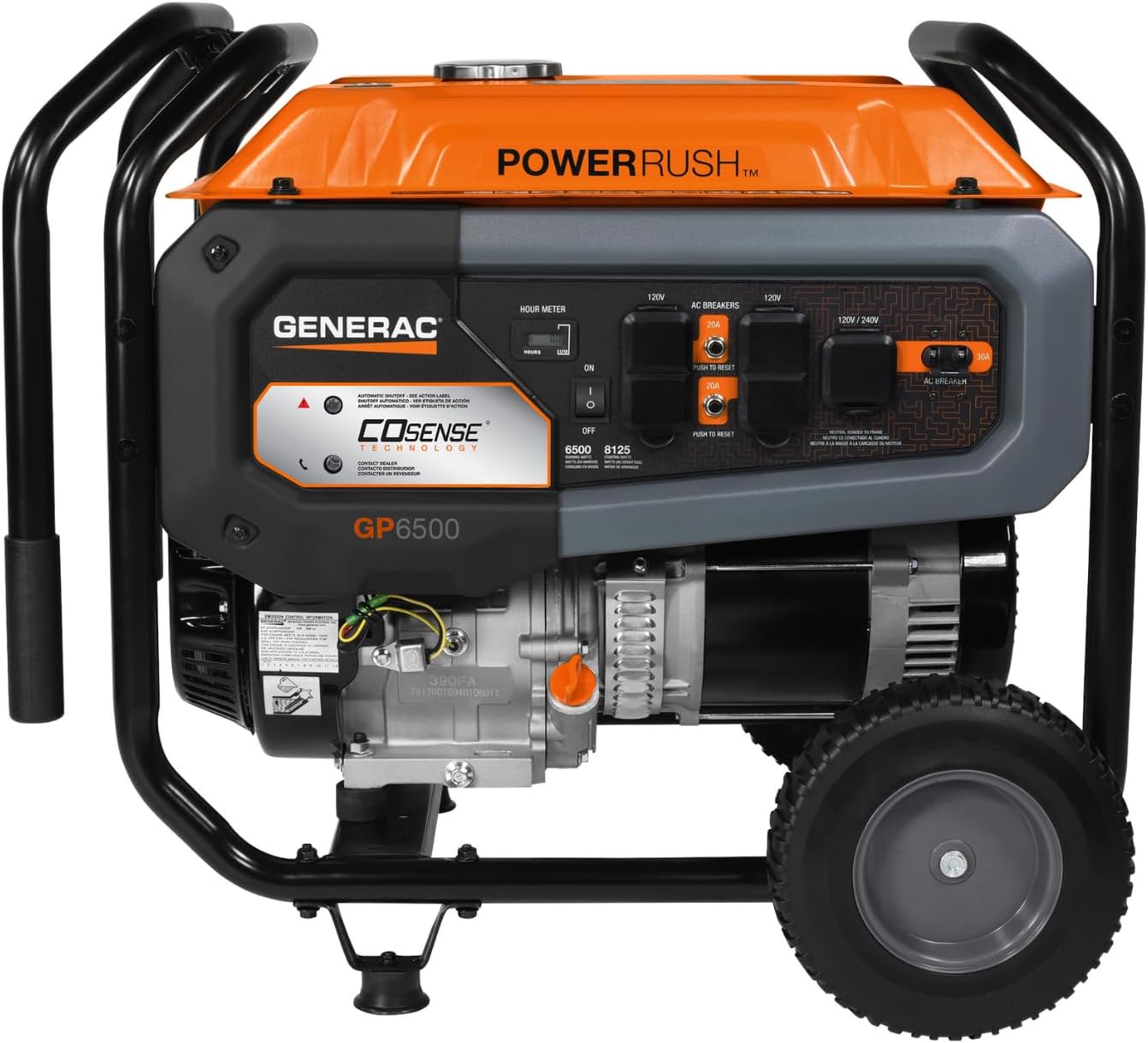 Generac 8,125 Starting Watt Portable Gas Generator review