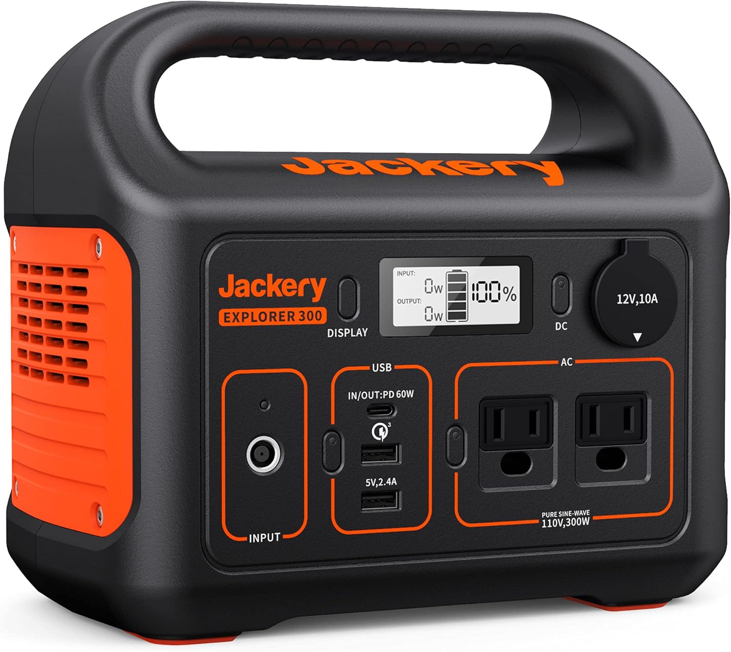 Jackery Portable Power Station Explorer 300, 293Wh Backup Lithium Battery, Solar Generator for Outdoors Camping Travel Hunting Blackout (Solar Panel Optional) Jackery Portable Power Station Explorer 300, 293Wh Backup Lithium Battery, Solar Generator for Outdoors Camping Travel Hunting Blackout (Solar Panel Optional)