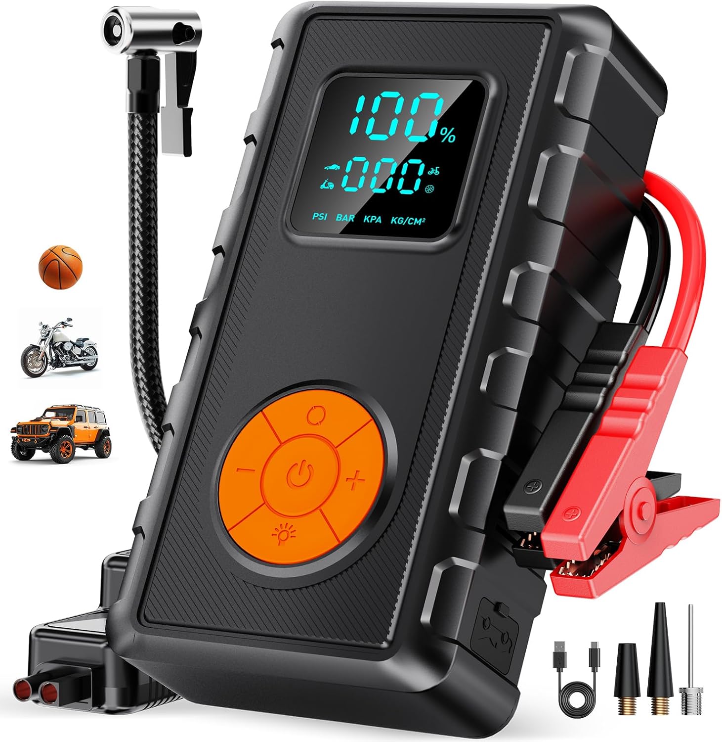 Jump Starter with Air Compressor review
