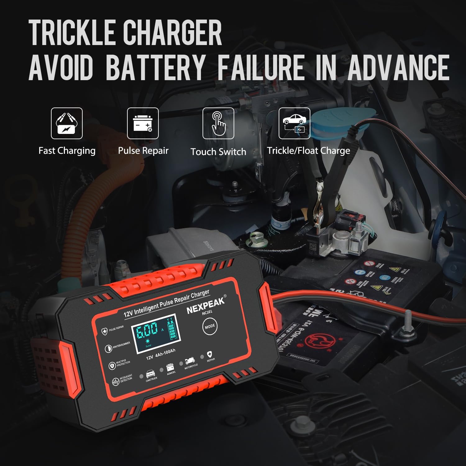 NEXPEAK NC101 Car Battery Charger review