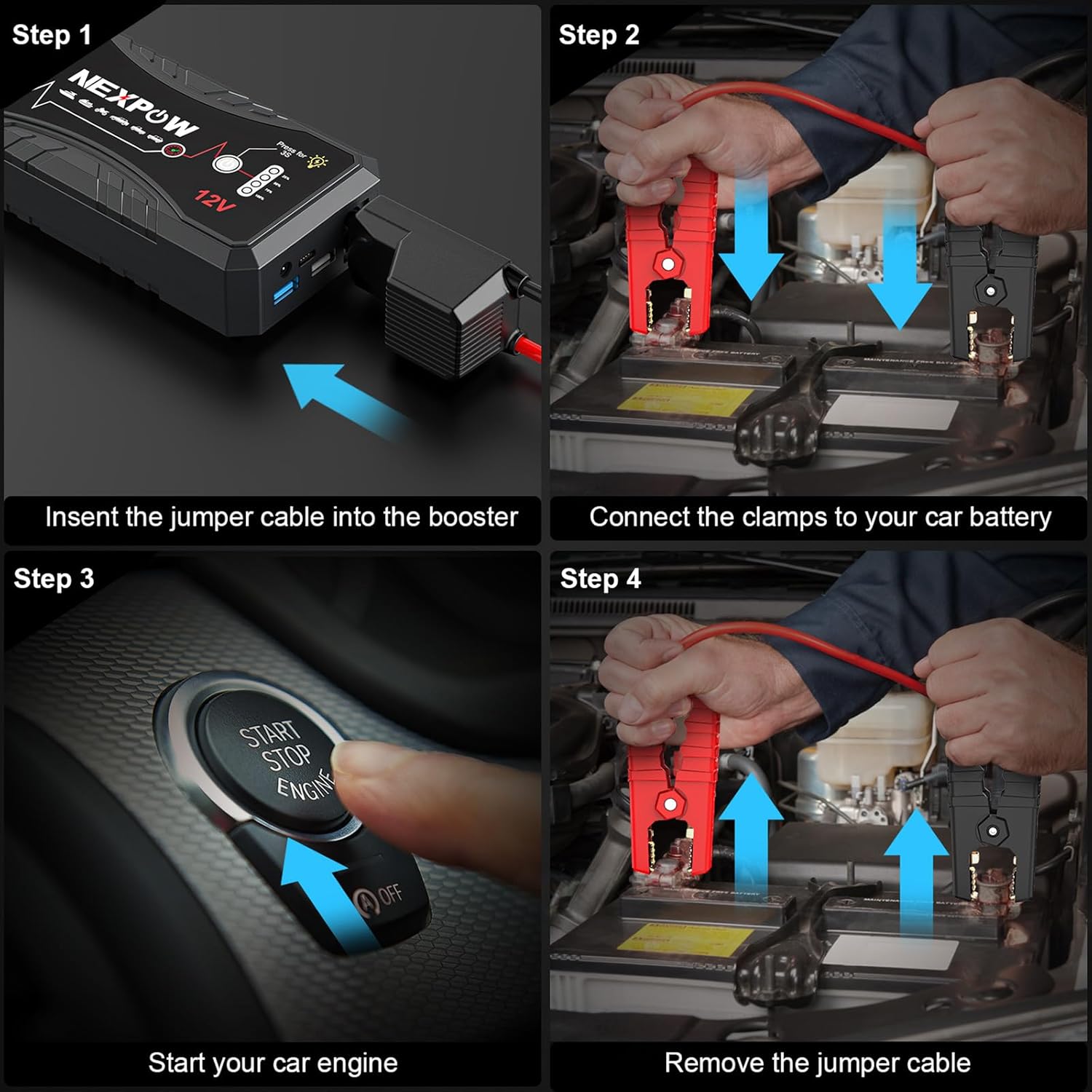 NEXPOW Car Jump Starter 3000A review