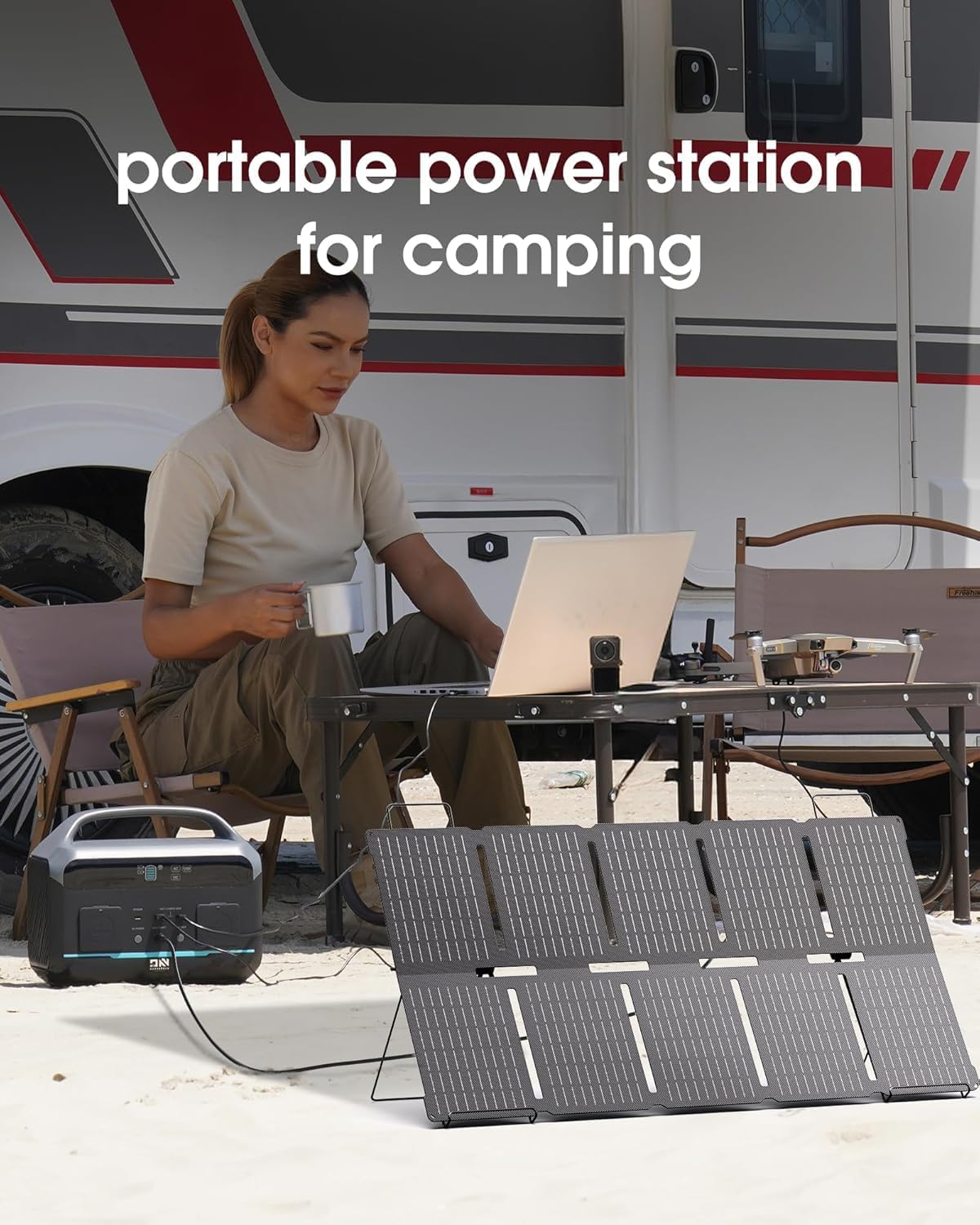 Portable Power Station 600W 576Wh Solar Generator review