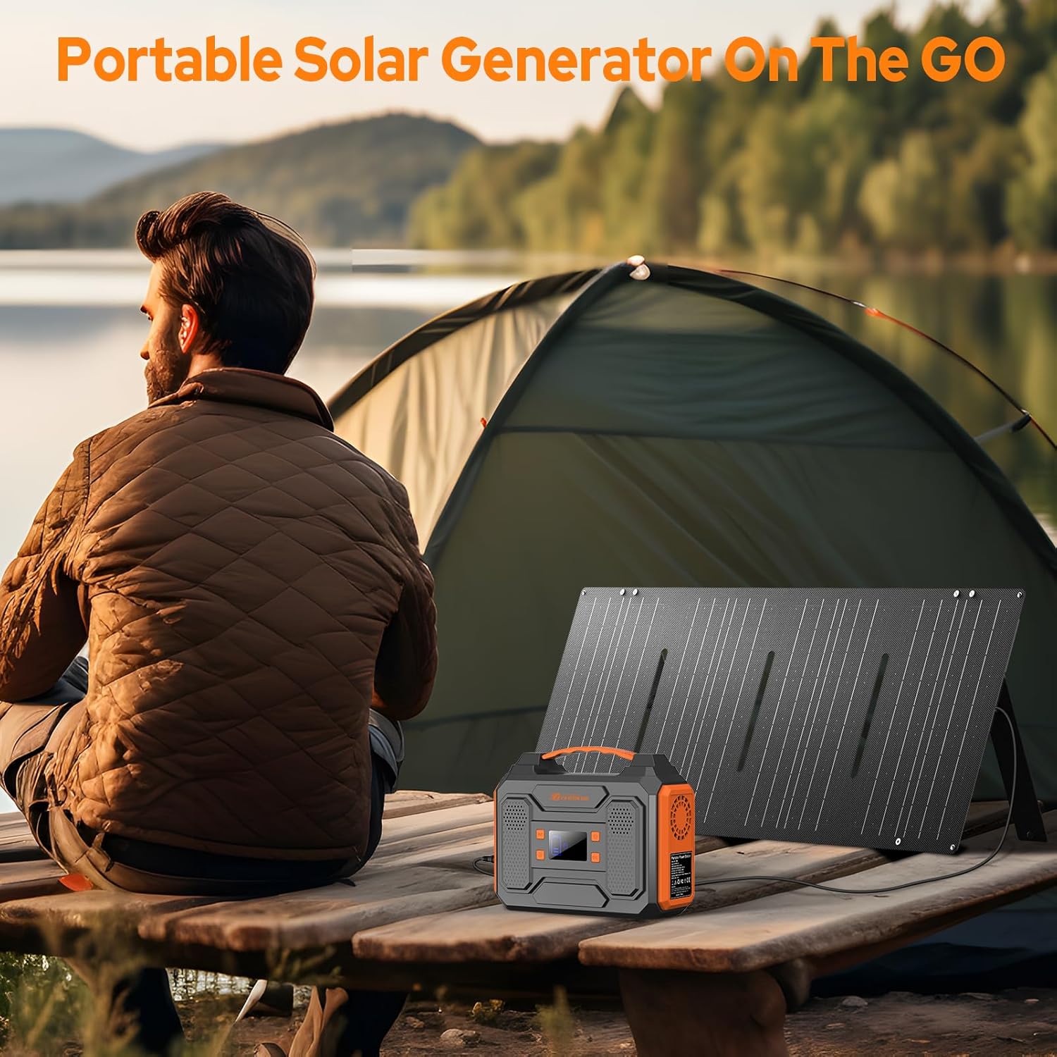Portable Solar Generator 300W Power Station Review