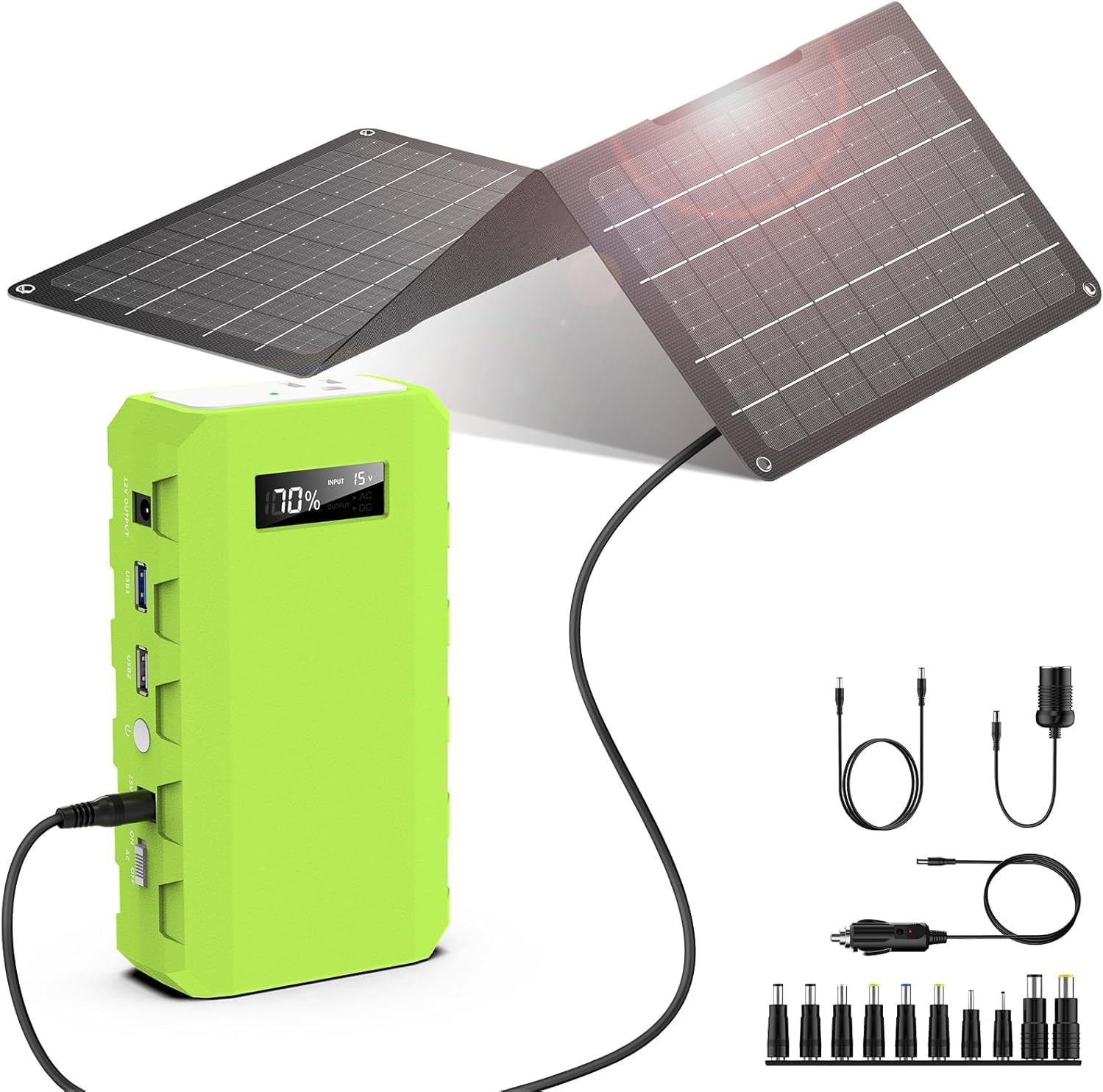 powkey 24000mAh 65W Solar Generator review