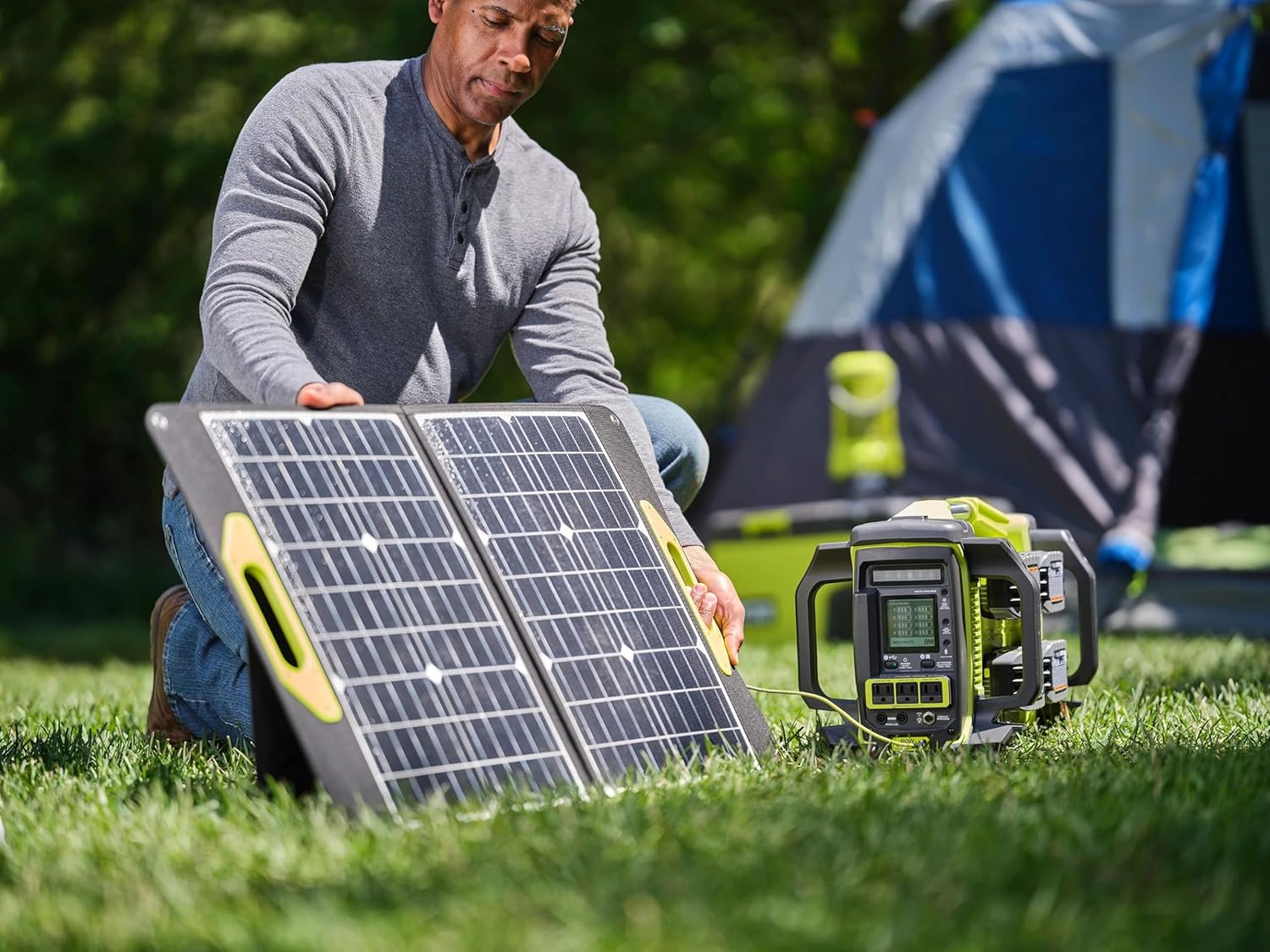 RYOBI 1800-Watt Power Station Battery Inverter Push Button Generator/Charger (Tool-Only)