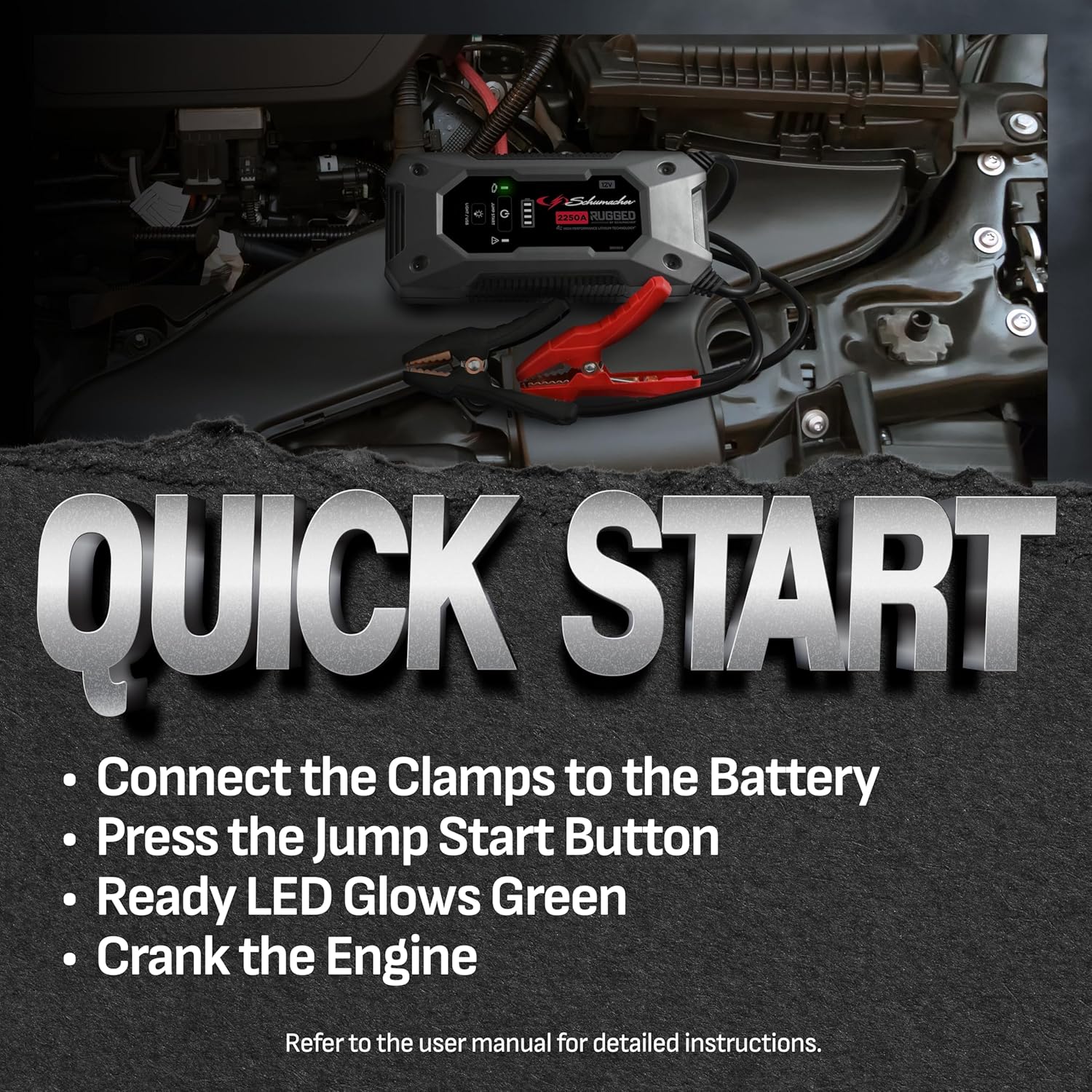 Schumacher SL1648 1250A Jump Starter review