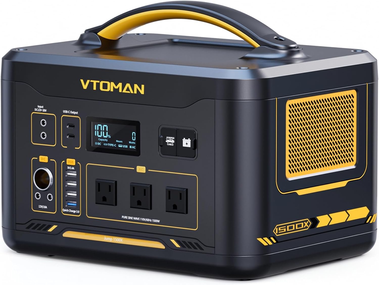 VTOMAN Jump1500X Portable Power Station review