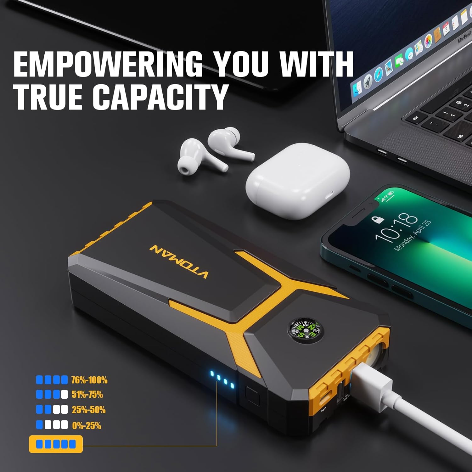 VTOMAN V6 Pro Jump Starter review