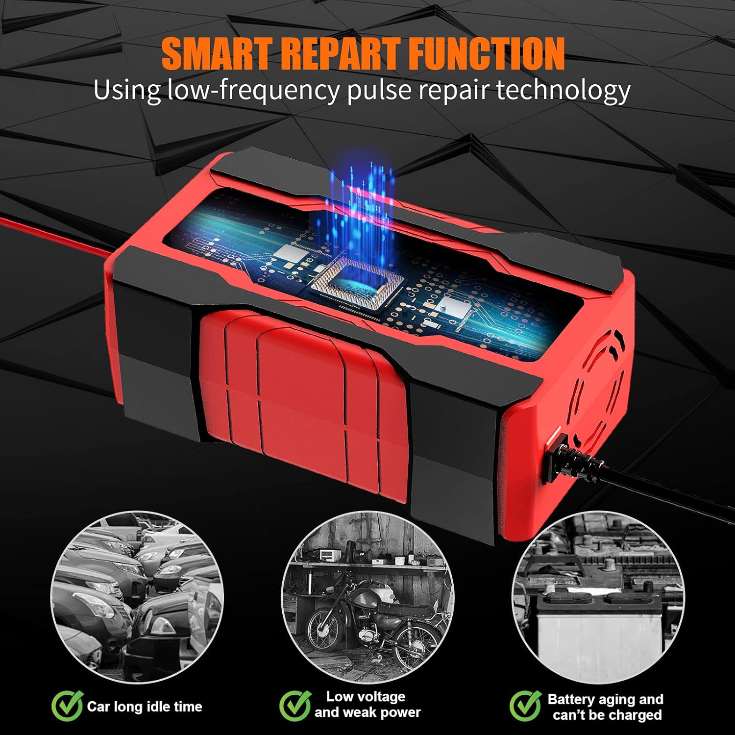 YONHAN 10-Amp 12V/24V Smart Battery Charger review