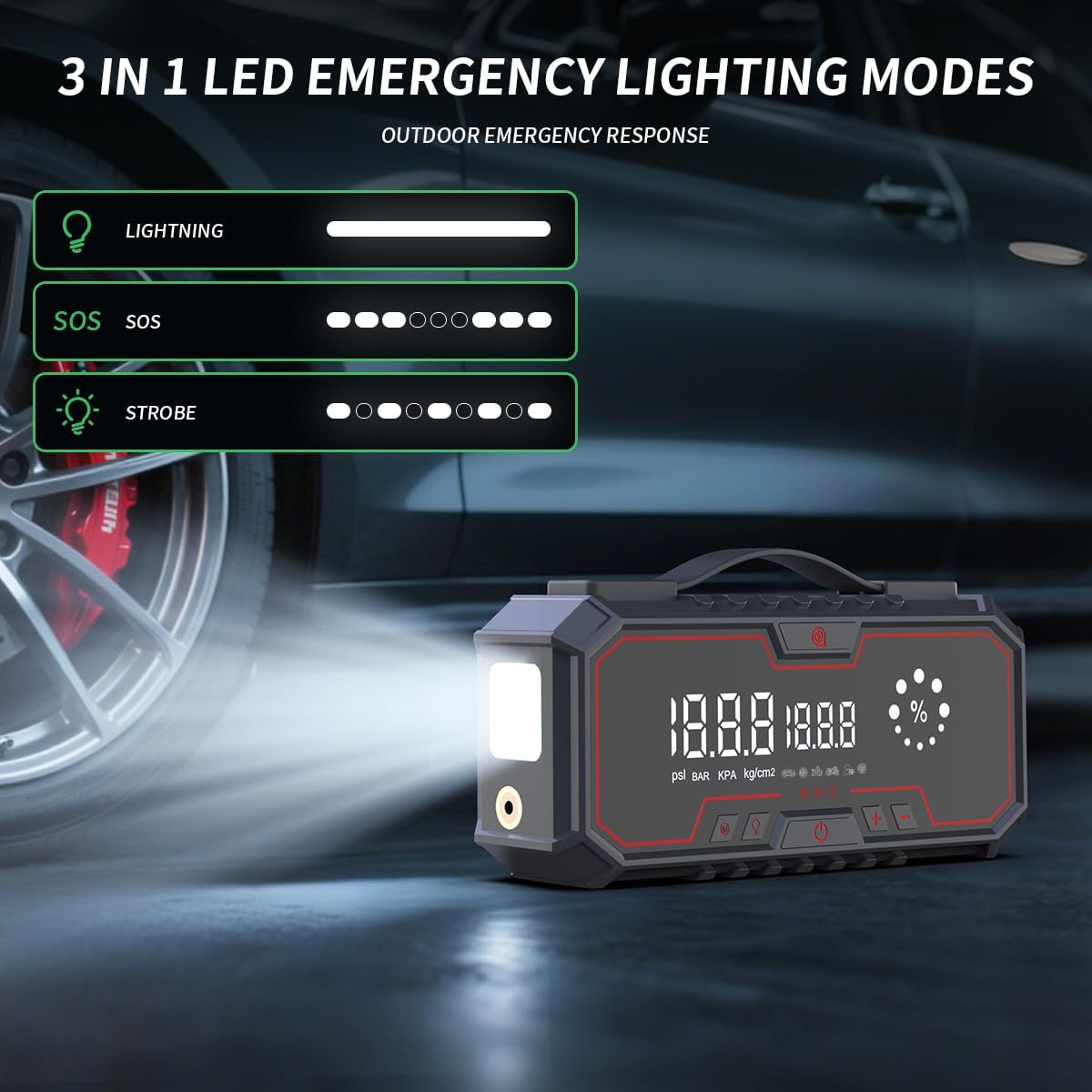 12000A Portable Car Jump Starter review