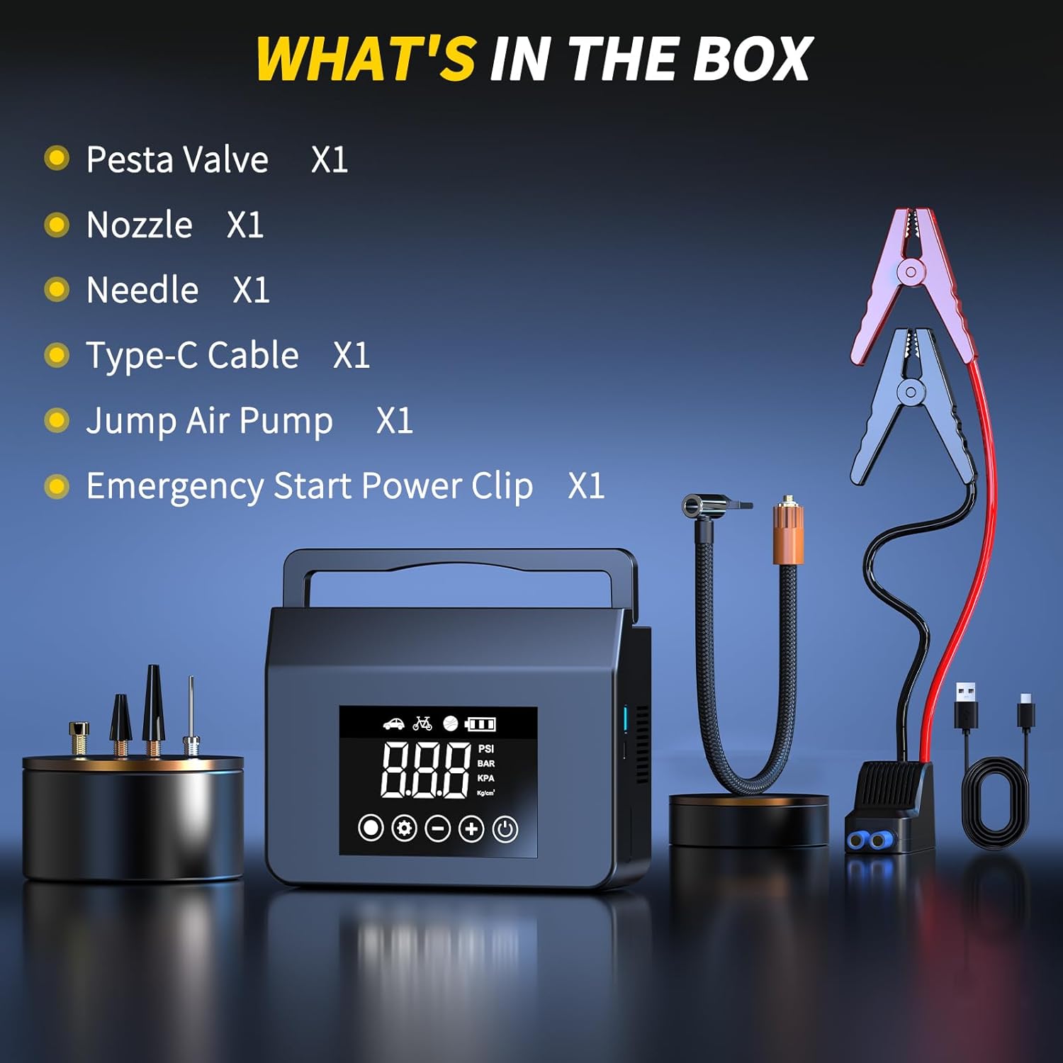 4000A Jump Starter with Air Compressor review