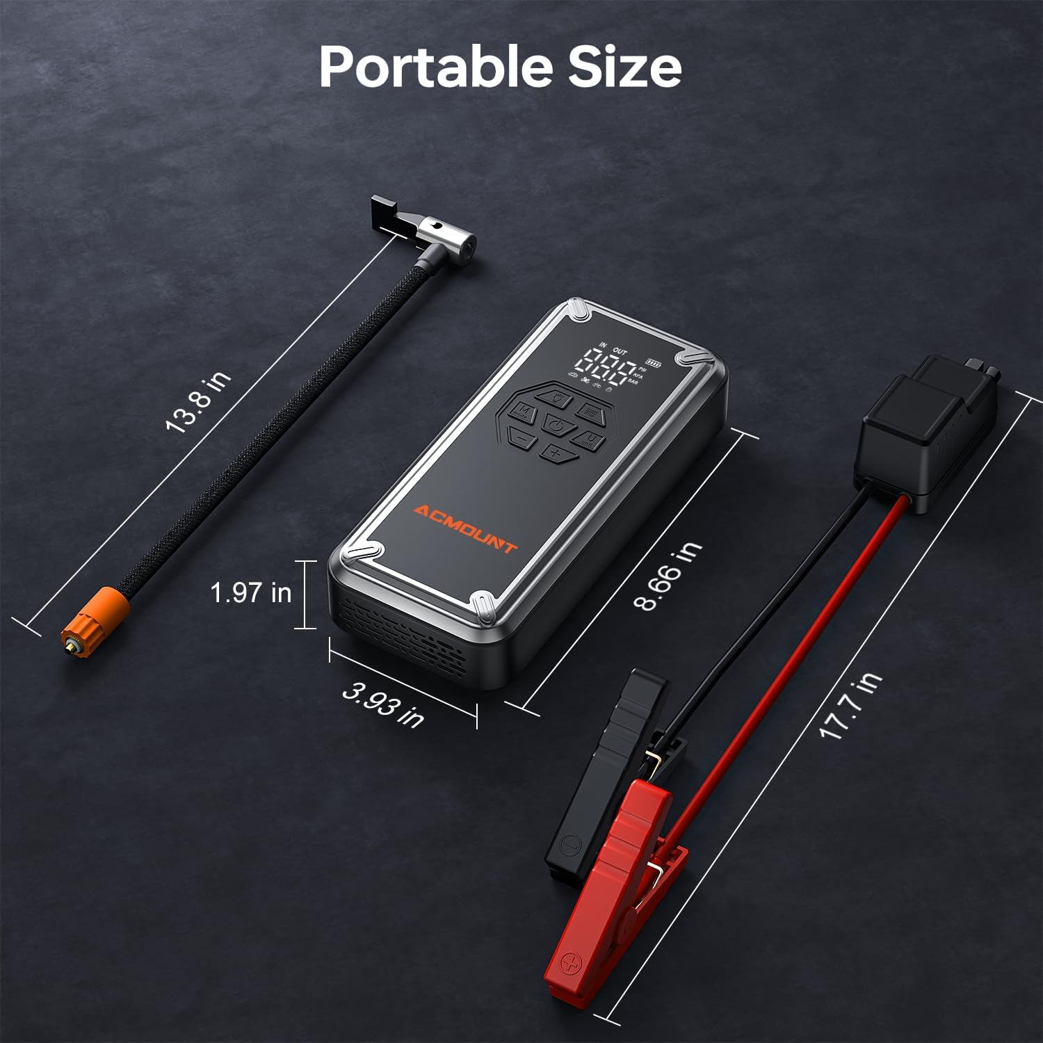 Acmount W160 Jump Starter review