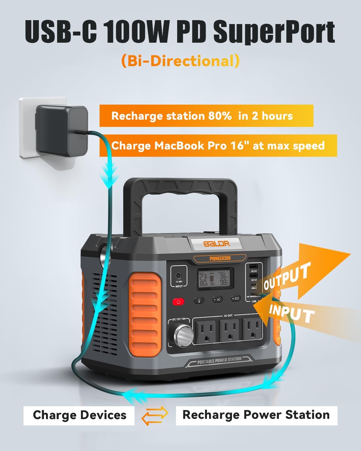 BALDR Portable Power Station 500W 288Wh review
