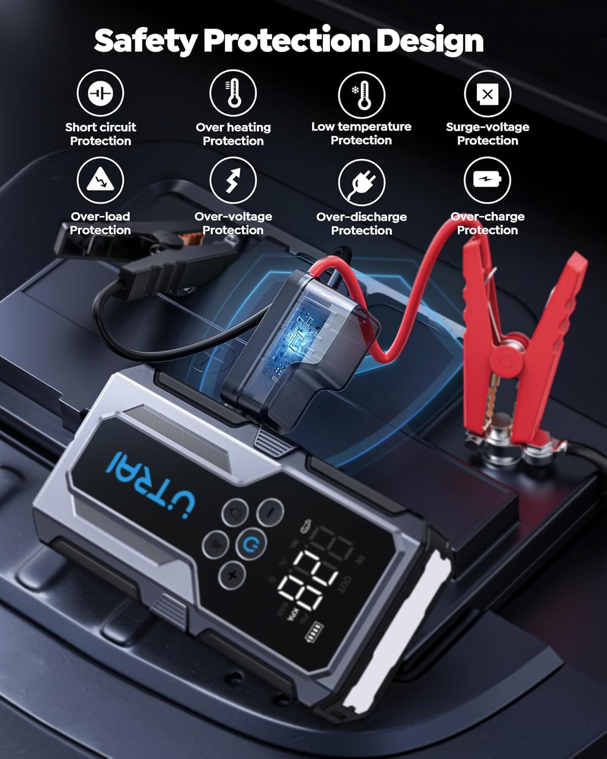 UTRAI 4000A 150PSI Car Jump Starter review