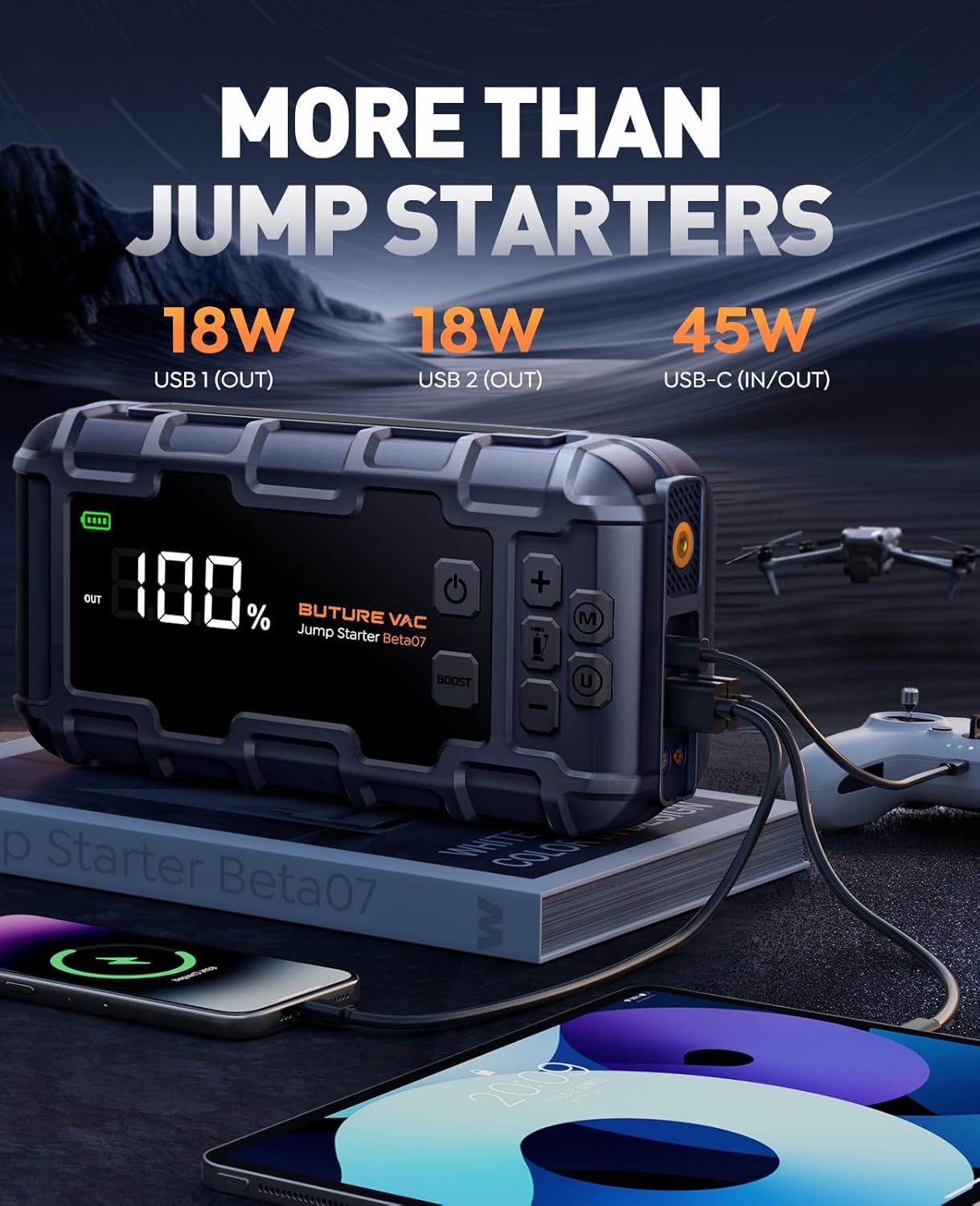 Portable 10-in-1 Car Jump Starter review