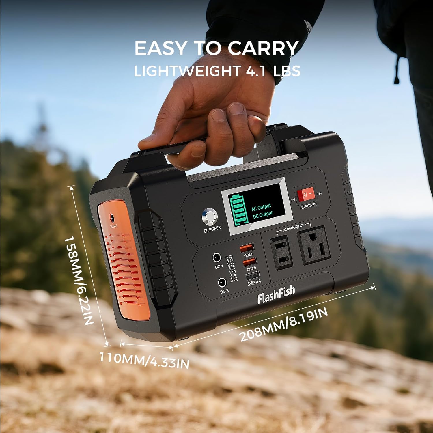 FF Flashfish 200W Portable Power Station 40800mAh review