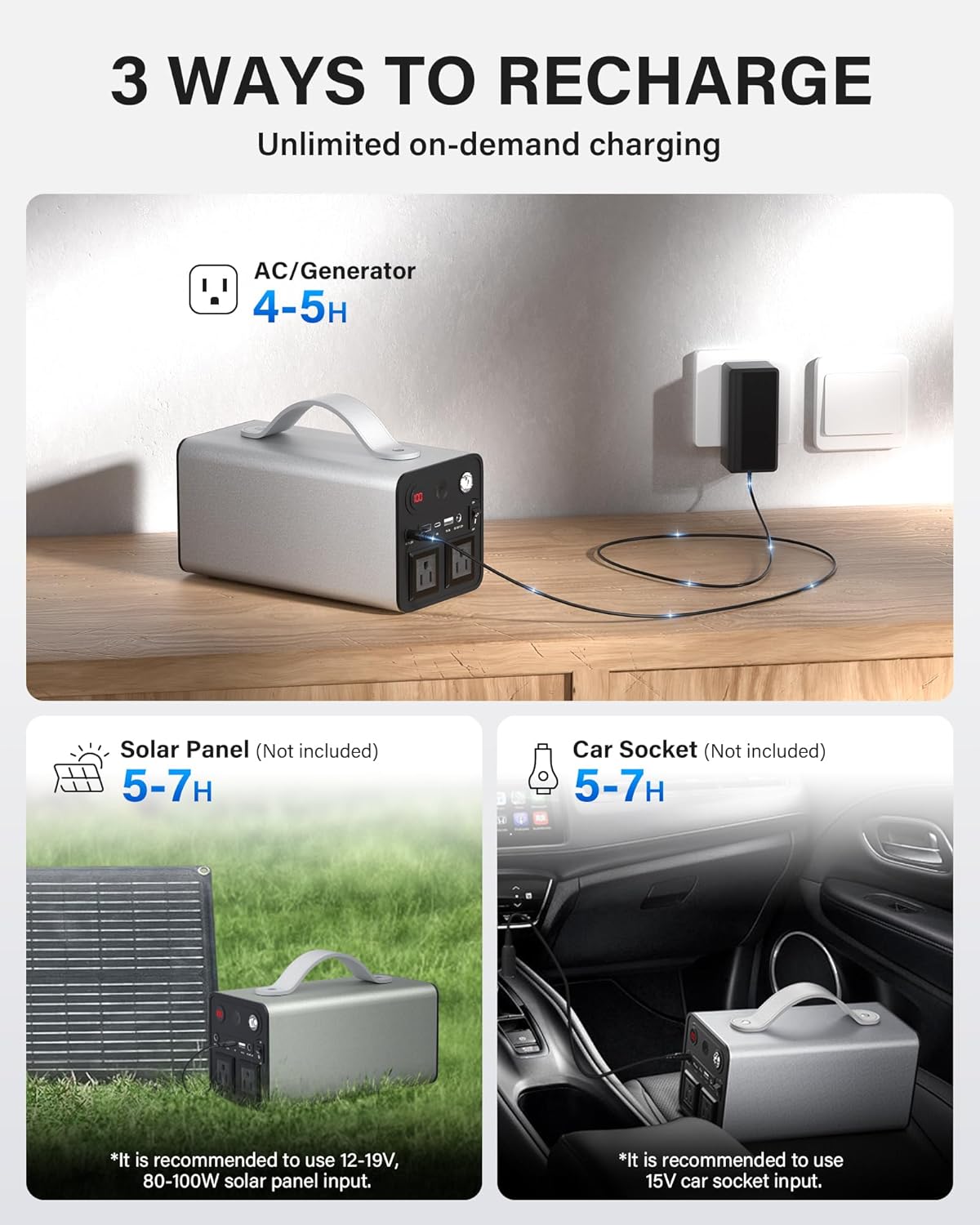 Portable Power Station 300Wh 81000mAh Power Bank review