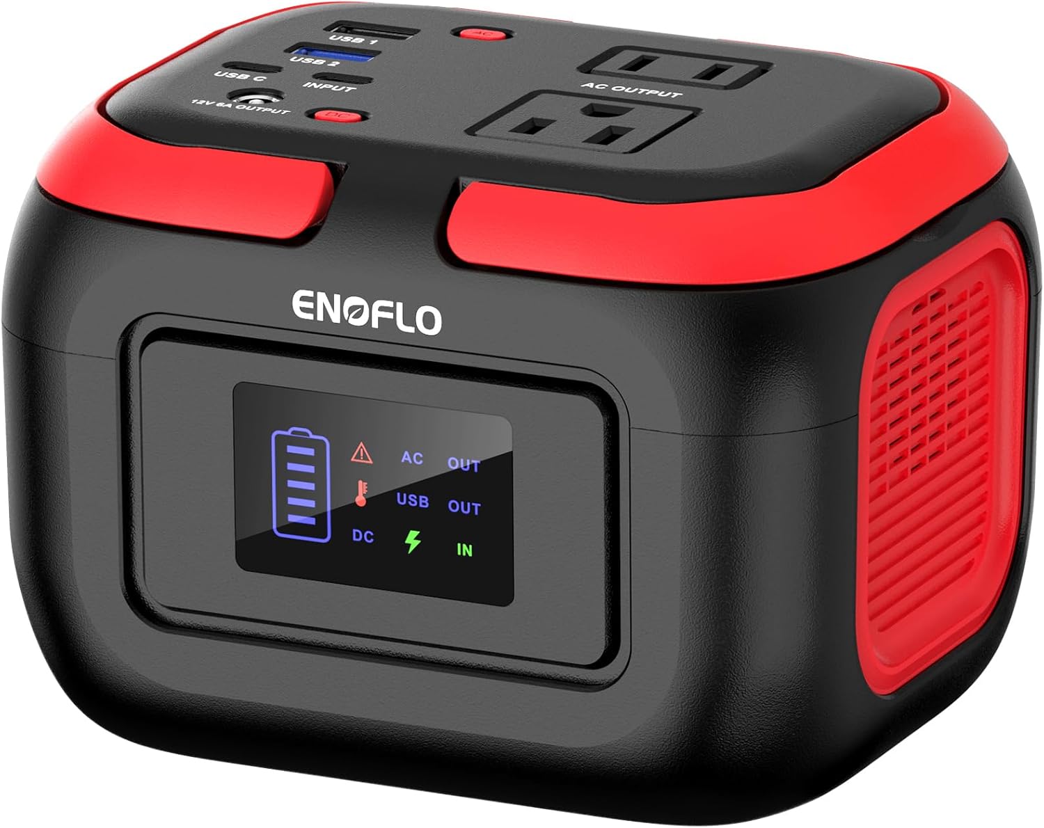 Portable Power Station 600W Power Bank 296Wh Solar Generator Lithium Battery Portable Generator Fast Charging with LED Light Battery Pack 9 Outputs Power Supply for Home Camping Emergency Backup