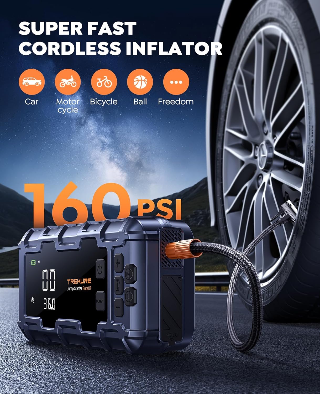 TREKURE 10-in-1 Car Jump Starter review
