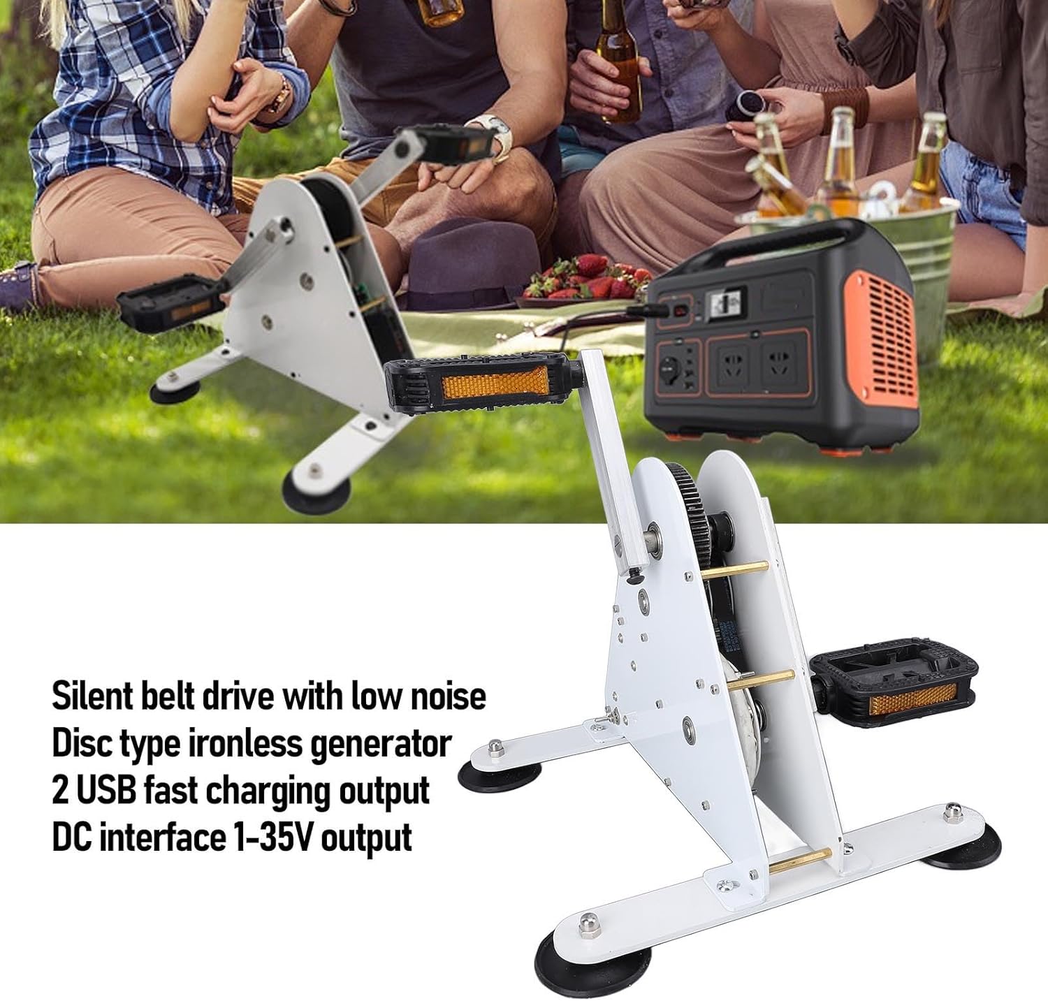 100W Hand Crank Generator review