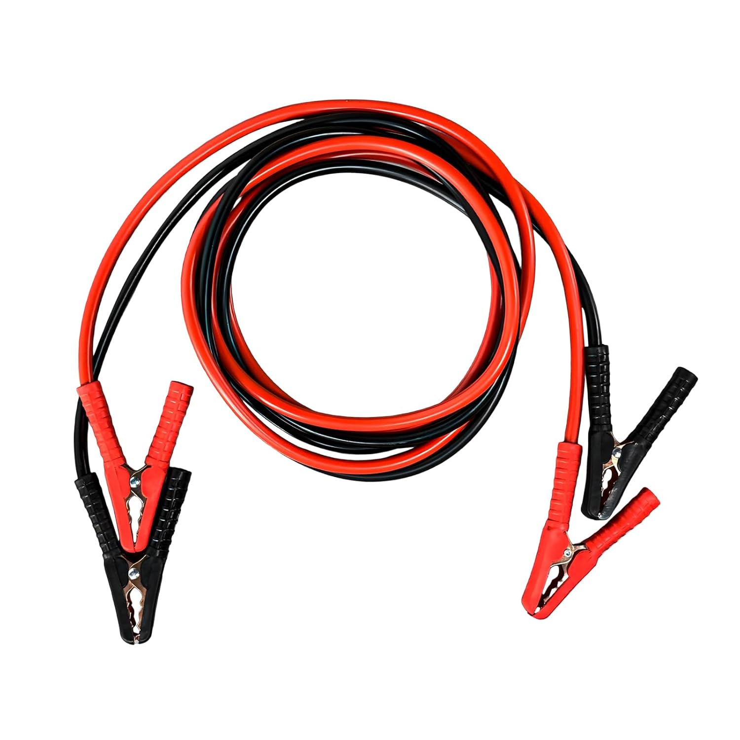 2 PCS Jumper Cables for Car Battery, 10 Gauge 10Feet Automotive Booster Cables with Carrying Bag, Heavy Duty Alligator Clips Cable for Jump Starting Dead or Weak Batteries