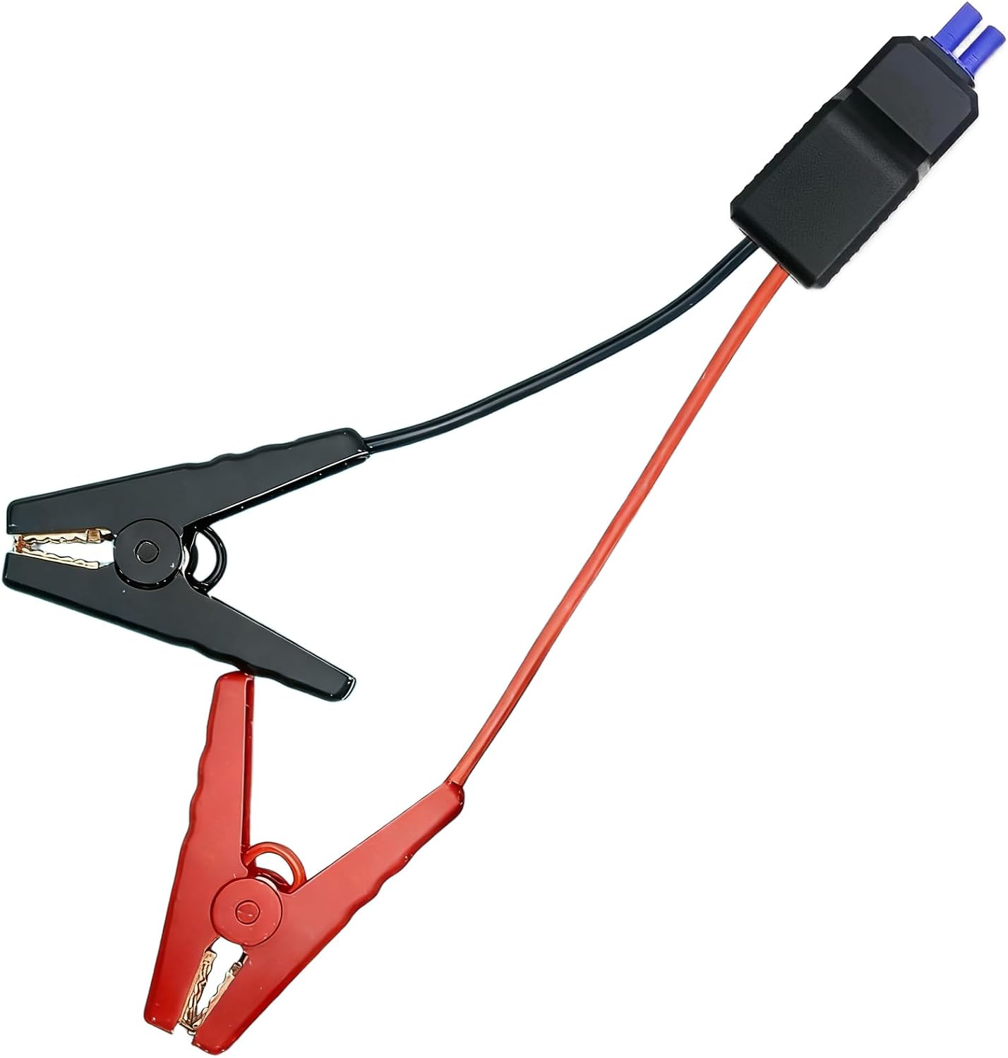EC5 Car Jump Starter Replacement Cables, 12V Portable Emergency Booster Cables with Alligator Clip, Heavy Duty Smart Connector Jump Starter Clamps, Universal for Car SUV RV Truck