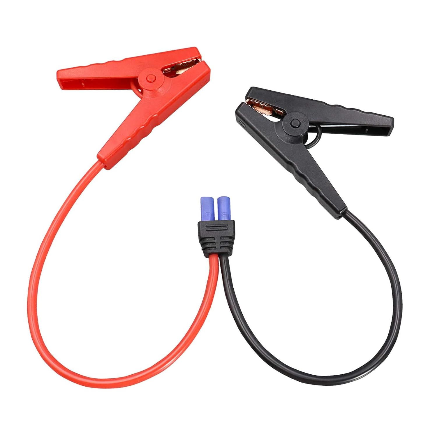 EC5 Emergency Jump Starter Cable for Car with Alligator Clamps, Heavy Duty Automotive Booster Cables for Battery Compatible with 10AWG Silicone Wire for Portable Power Station, Vehicle Battery