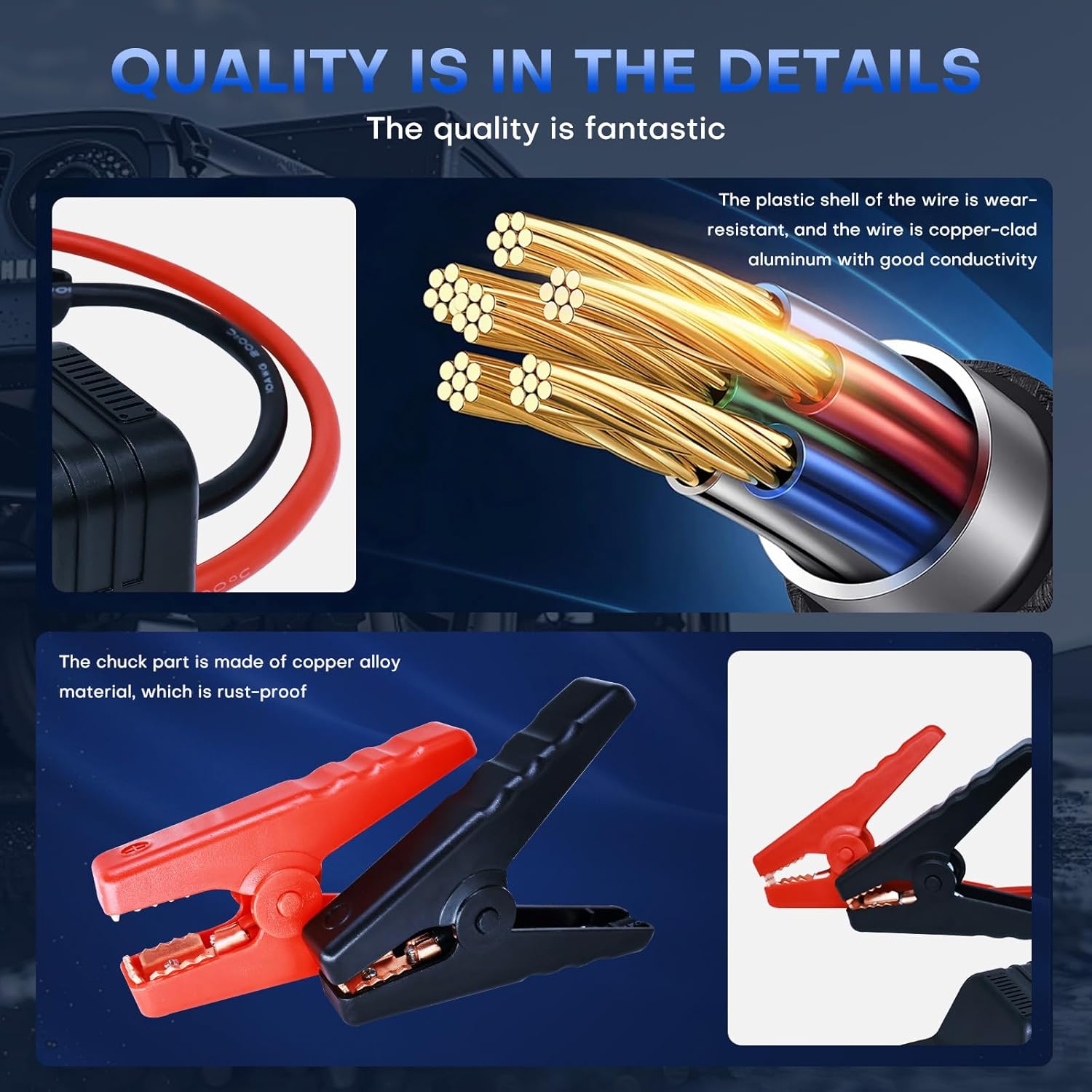 EC5 Smart Jump Starter Clamps review