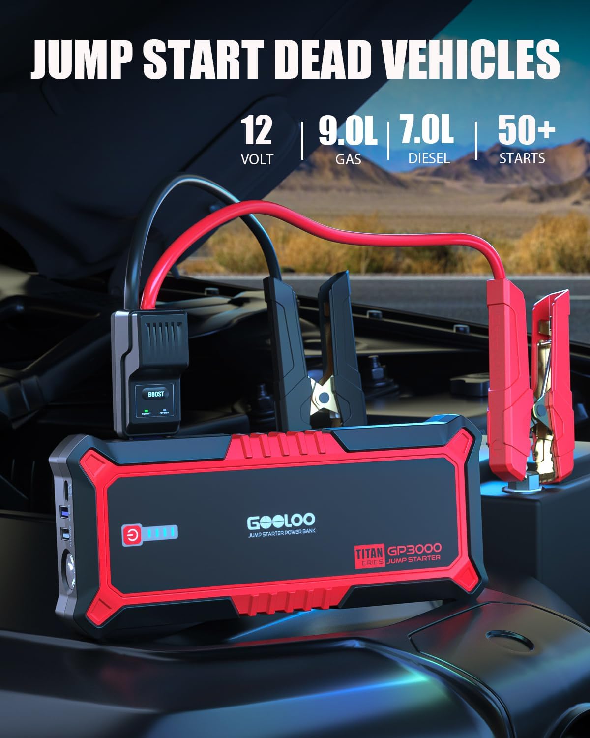 GOOLOO GP3000 & GP2000 Jump Starters review