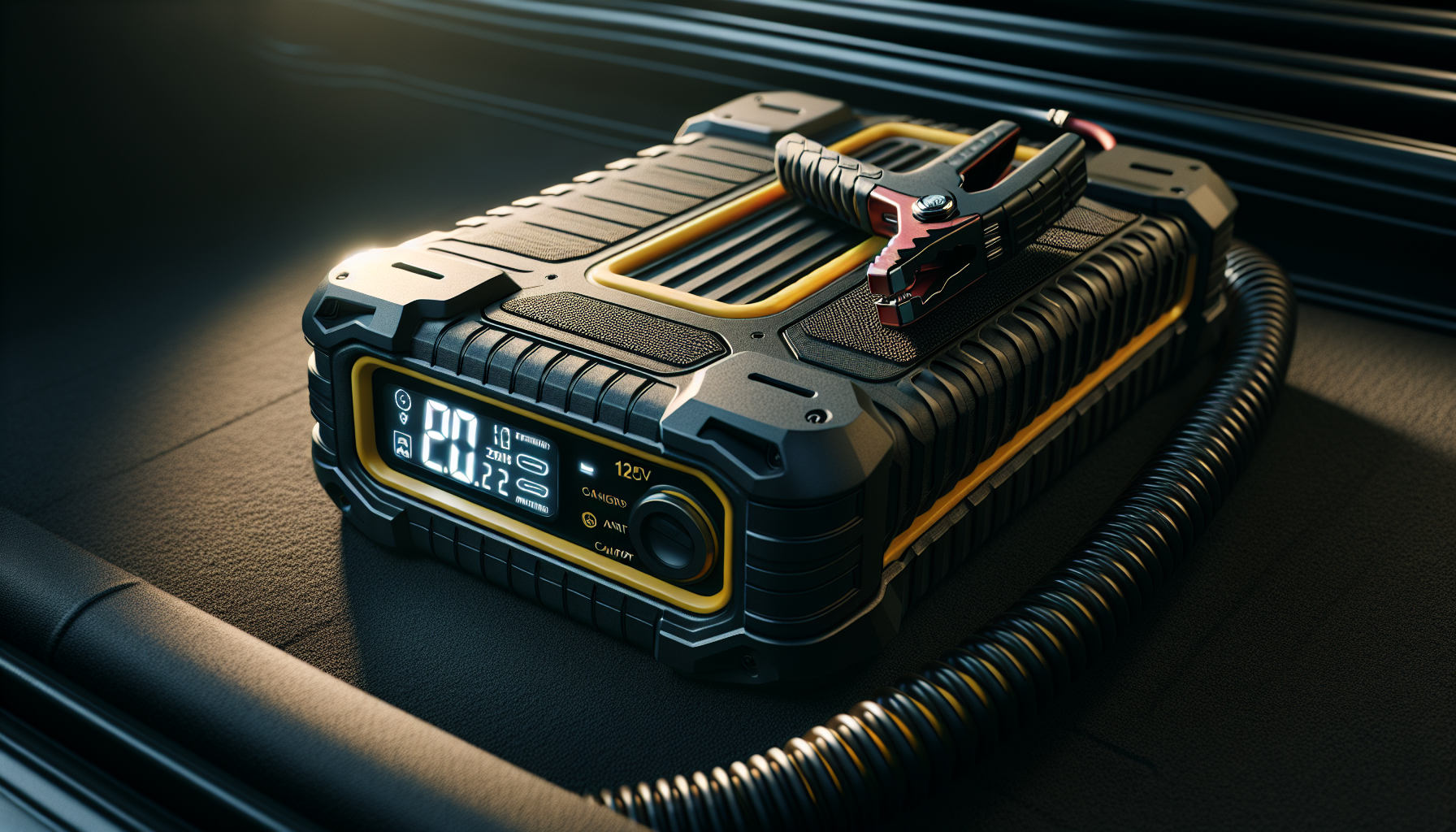 Jump Starter with Air Compressor 12V 8000A review