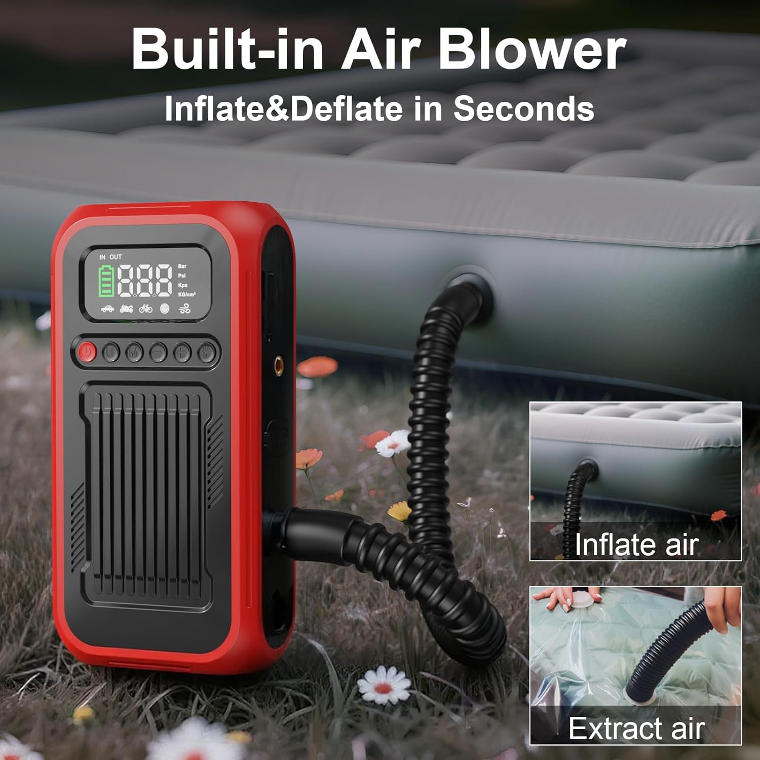 Jump Starter with Tire Inflator review