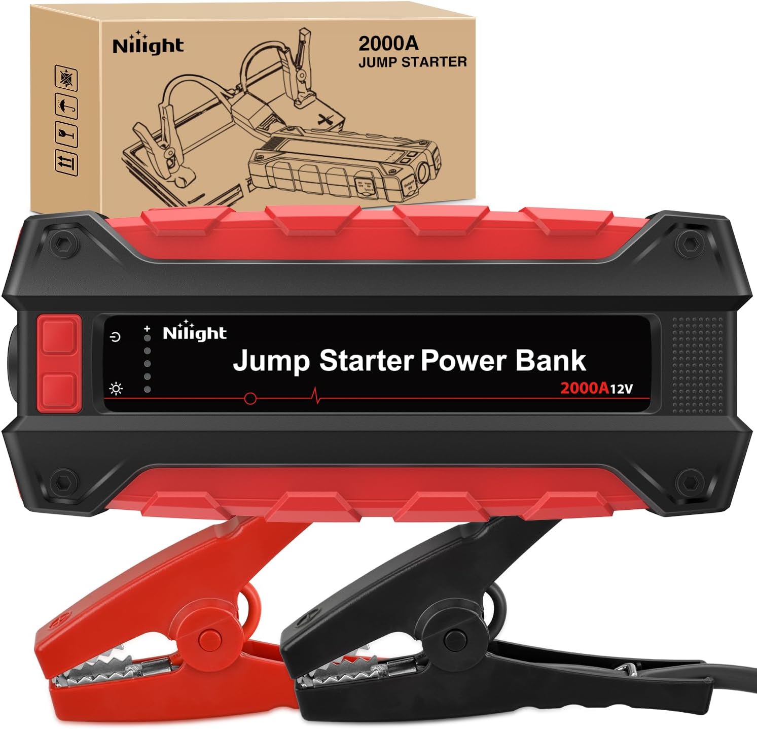 Nilight 2000A Car Battery Jump Starter review