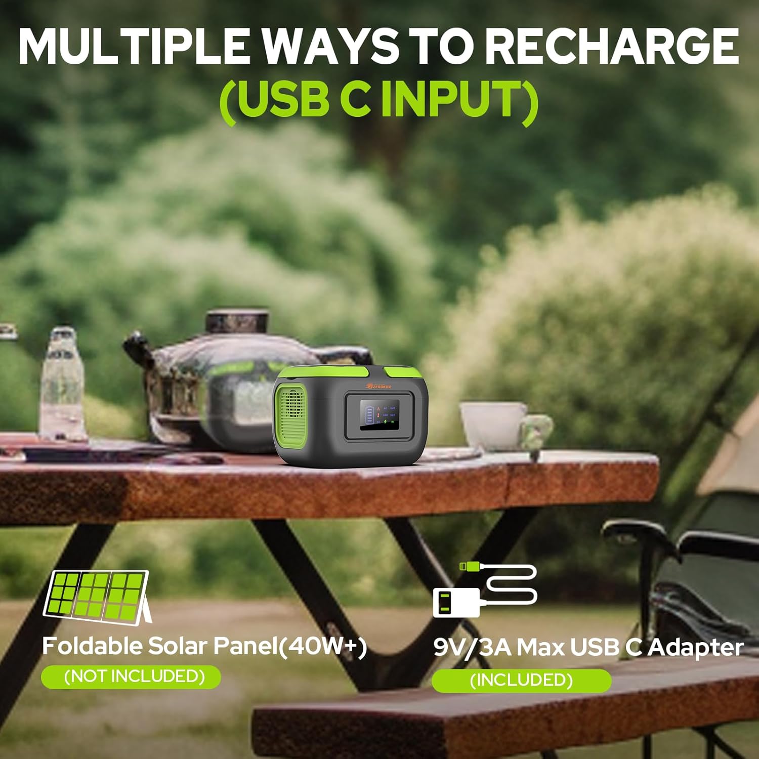 Portable Power Station 120W, 97.6Wh review