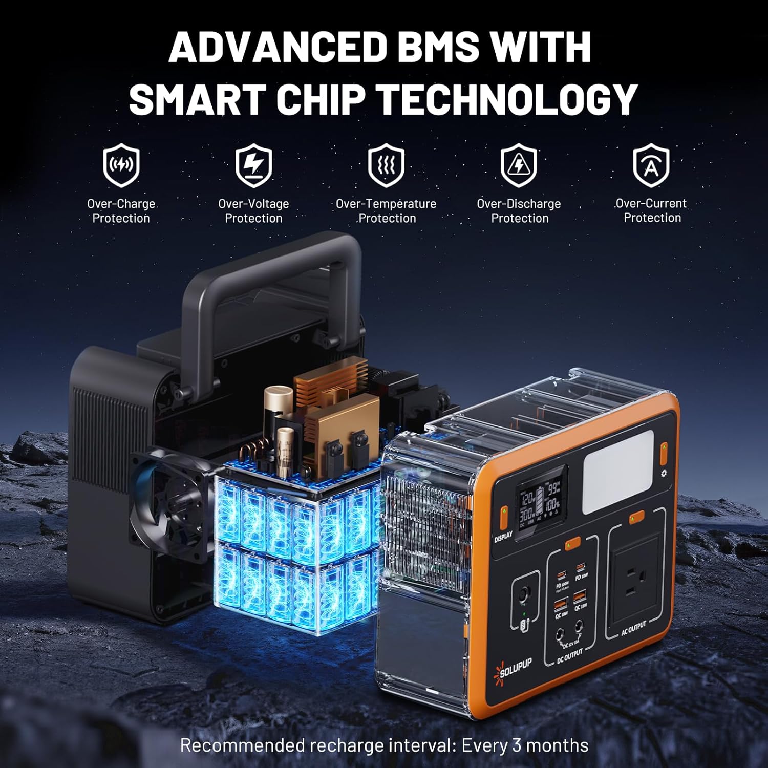 Portable Power Station 288Wh LiFePO4 300W review