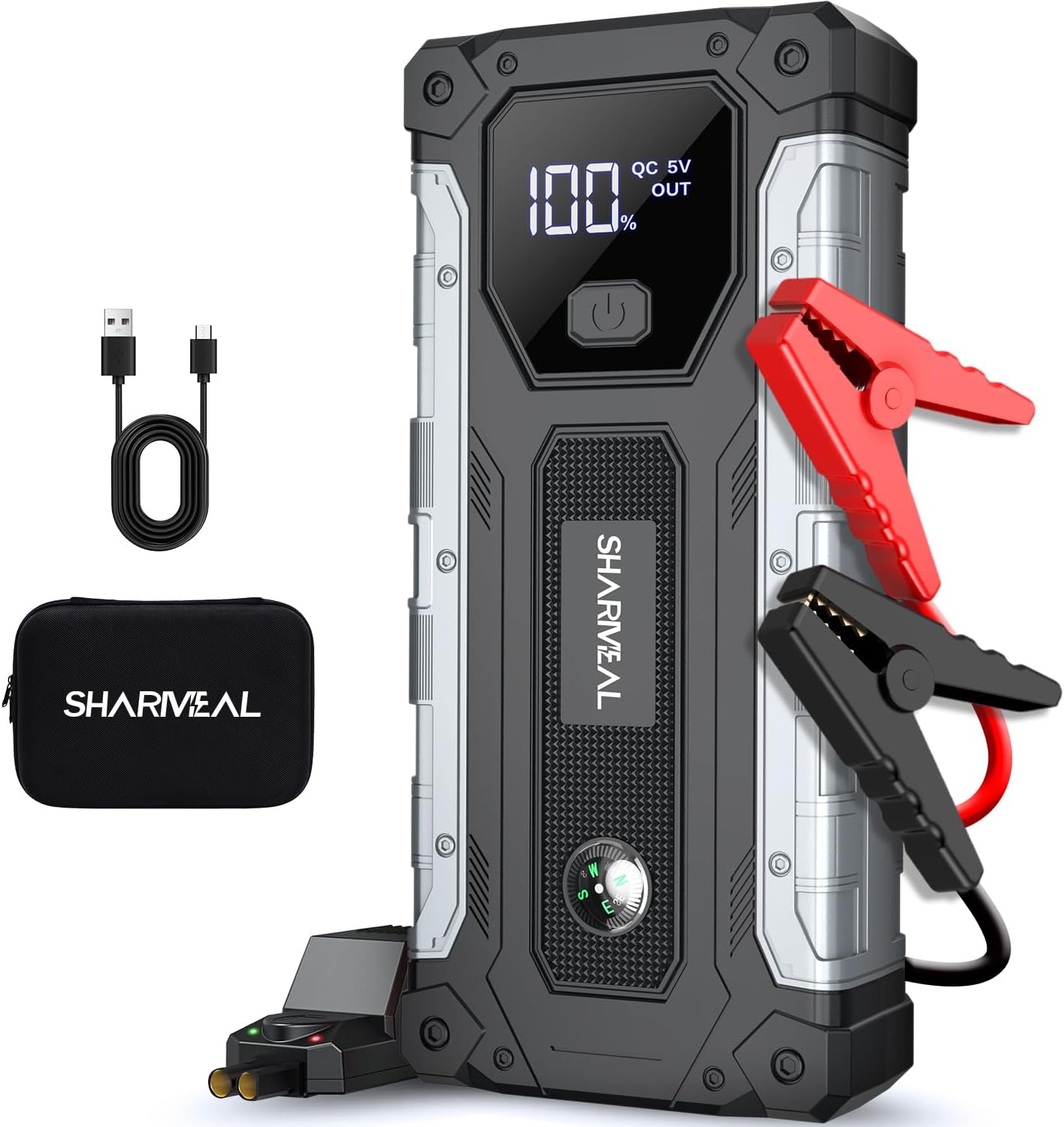 Sharmeal Car Jump Starter 5000A review