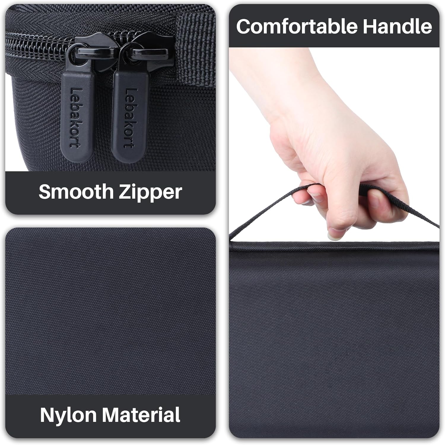 Storage Case Compatible with NEXPOW Q10S 1500A / T11F Portable Jump Starter Car Battery Jump Starter Power Pack