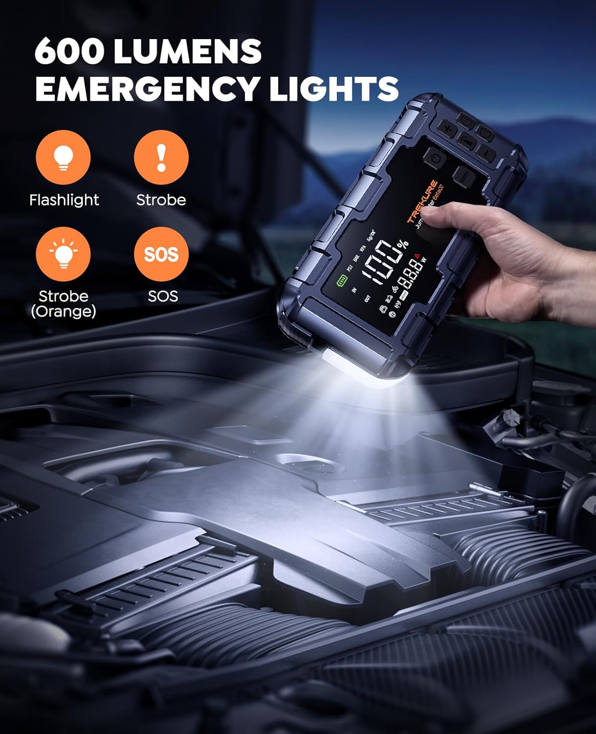 TREKURE 10-in-1 Car Battery Jump Starter review