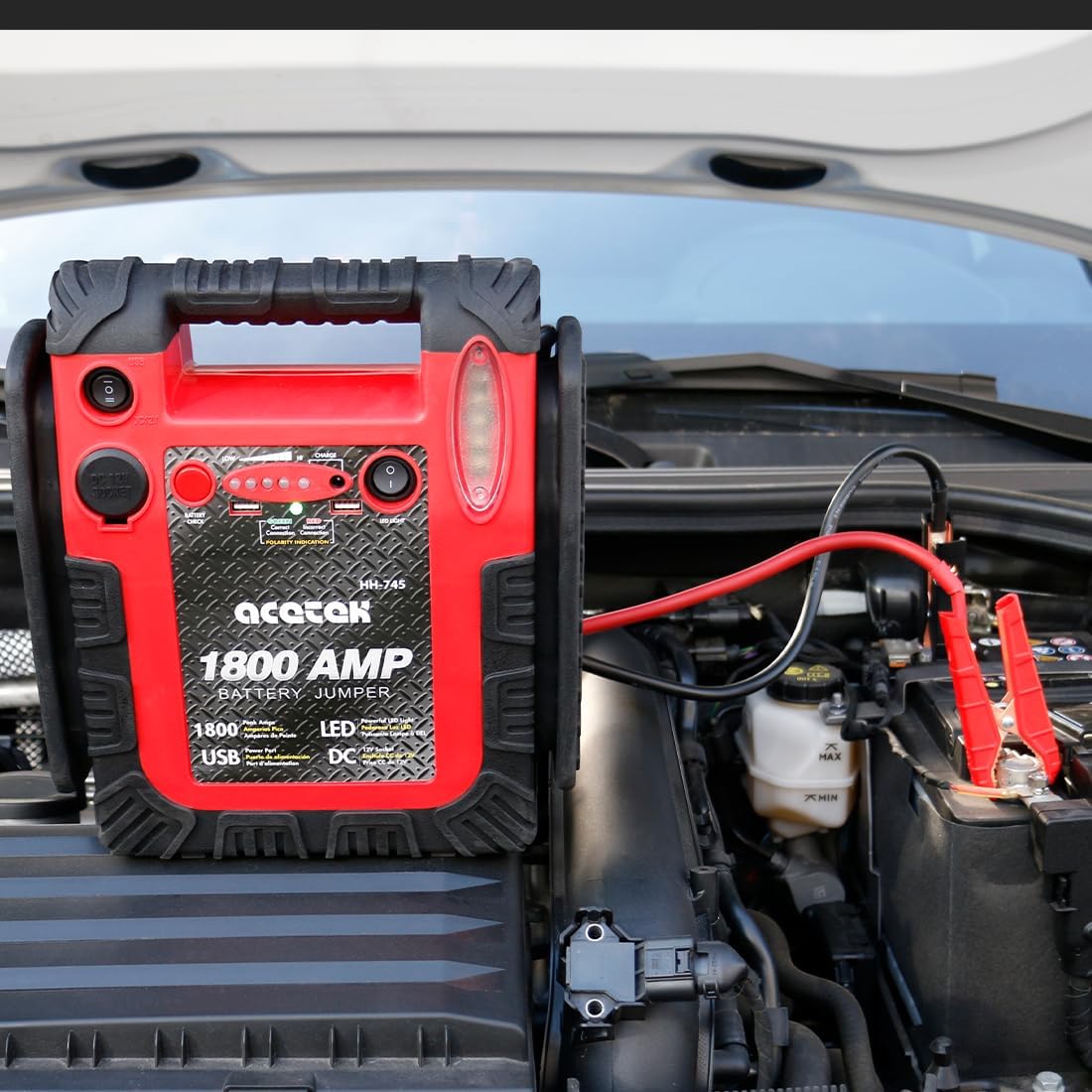 1800A Peak Car Jump Starter 20000mAh Power Bank review