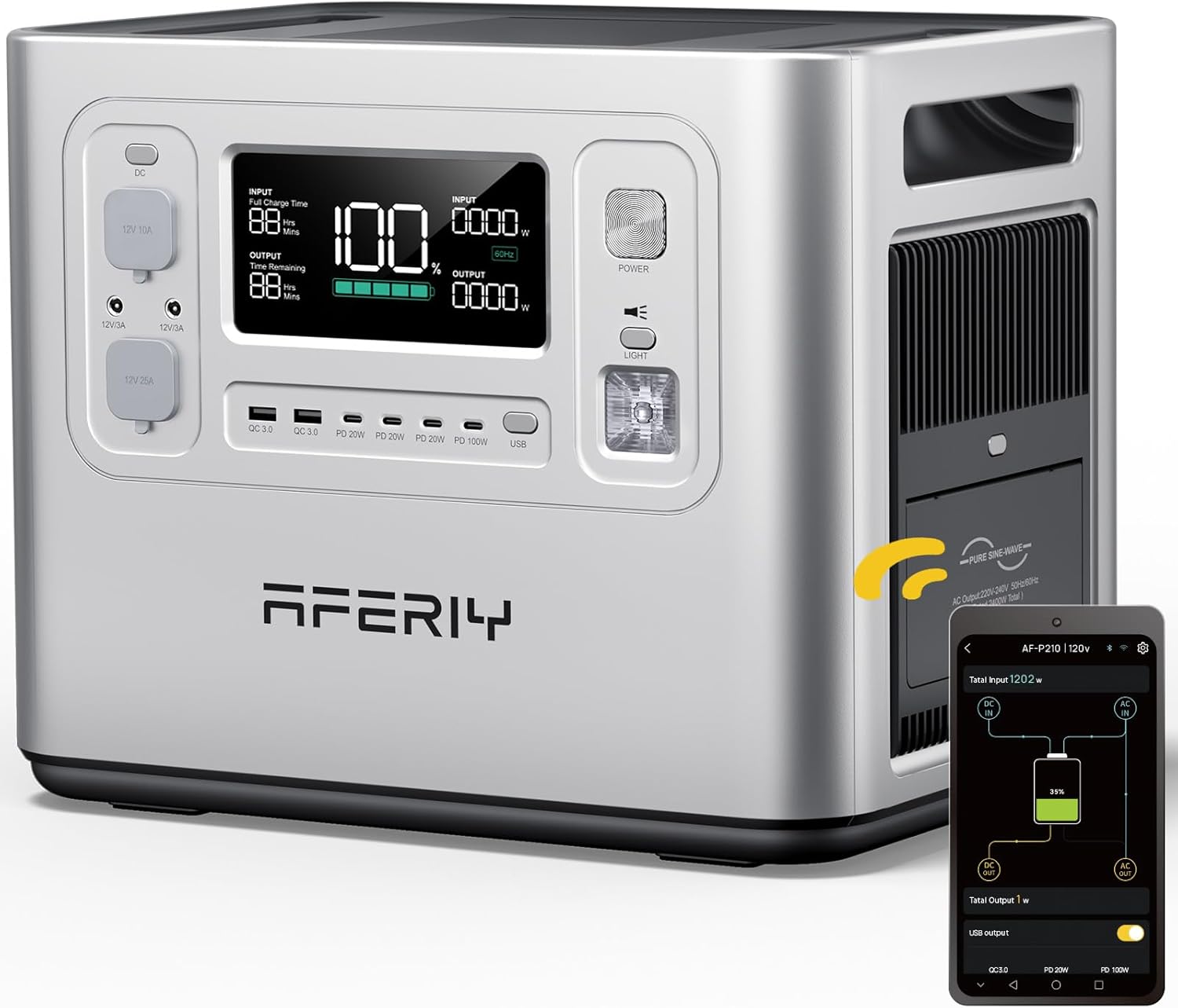 AFERIY P210 Review — 2400W 2048Wh Power Station (2026)